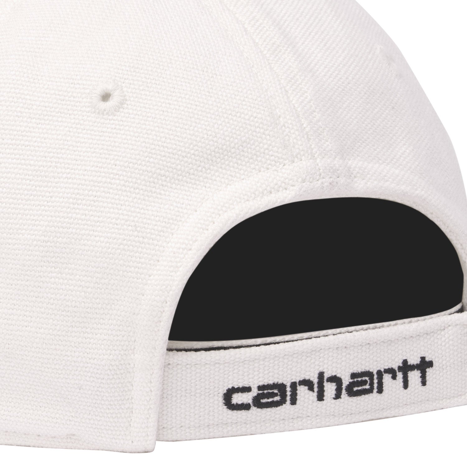 Canvas 6-Panel Cap - Wax / Black (stone washed)