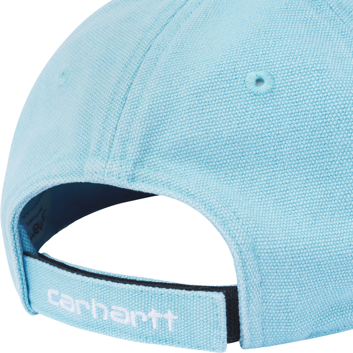 CANVAS 6-PANEL CAP - Air Blue / White (stone washed)