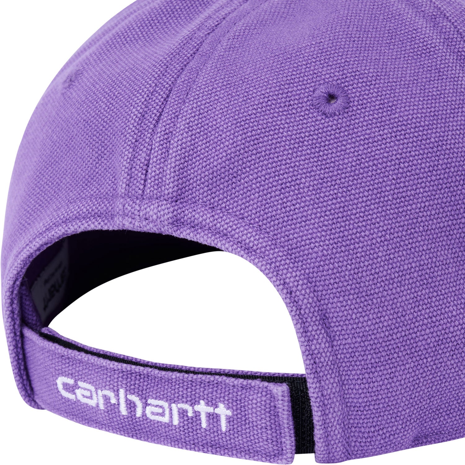 CANVAS 6-PANEL CAP - Purple Heart / White(stone washed)