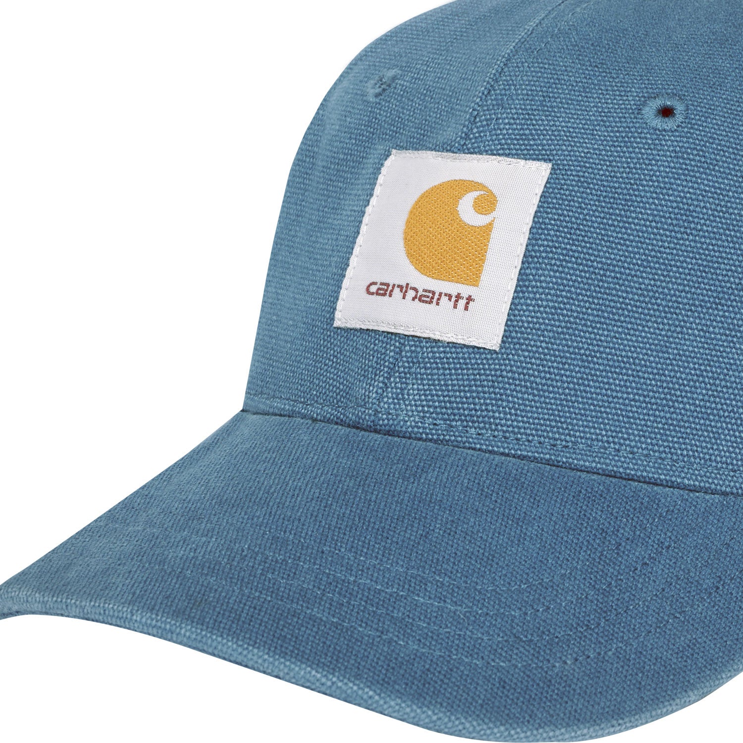 Canvas 6-Panel Cap - Blue River / White (stone washed)