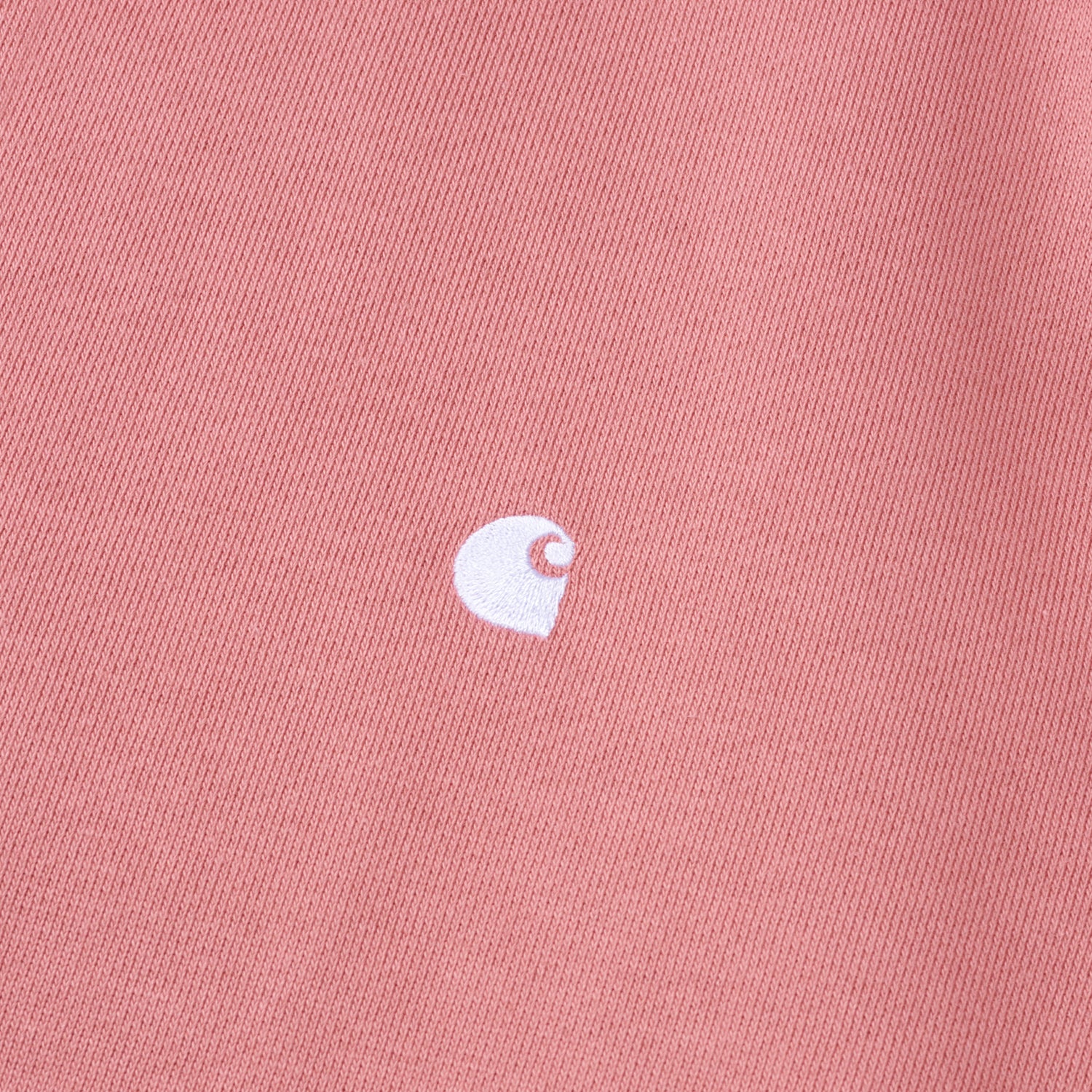 HOODED MADISON JACKET  - Ash Pink / White