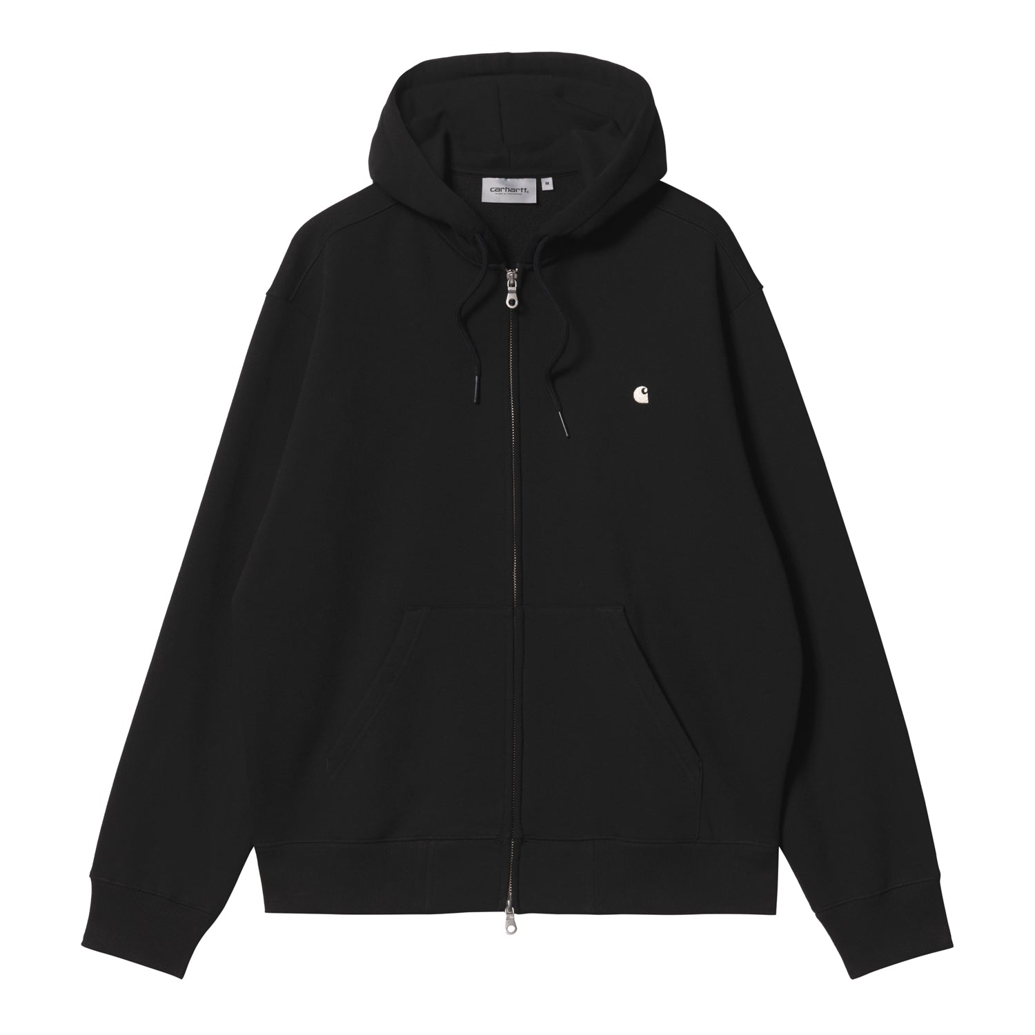 HOODED MADISON JACKET  - Black / Wax
