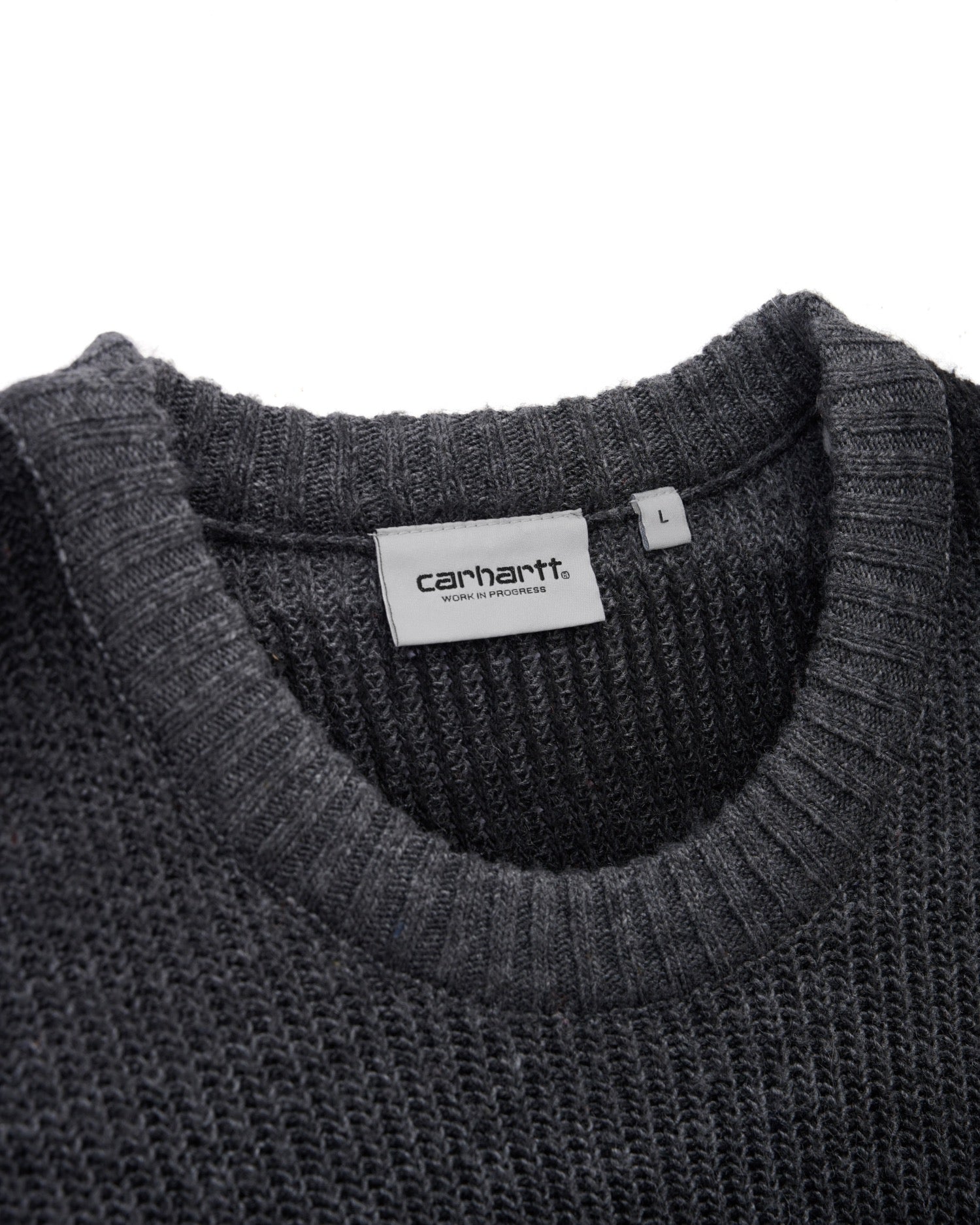 Space Dye Sweater - Black