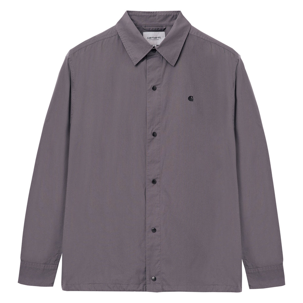 L/S ASHER SHIRT - Smoked Pearl