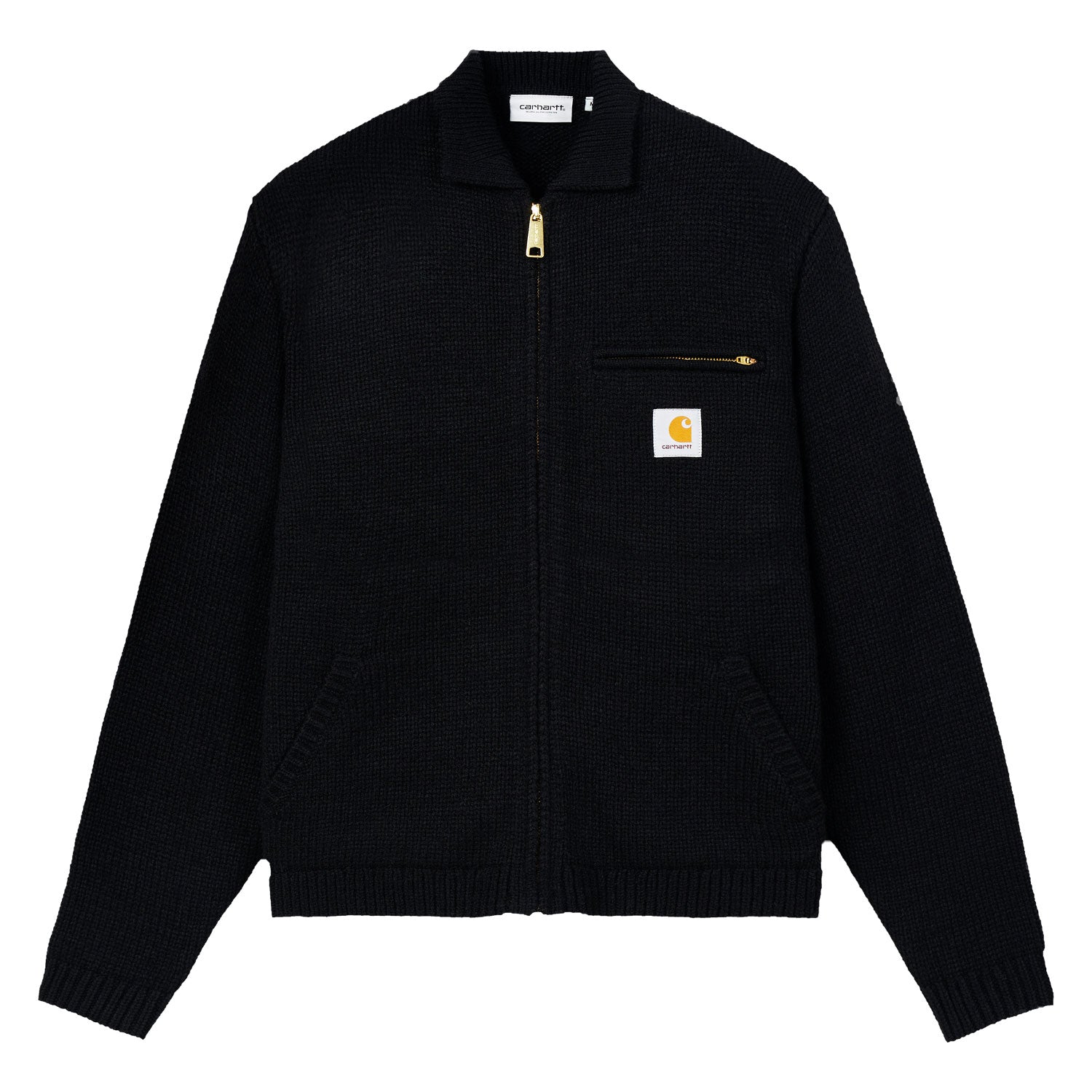 DETROIT KNIT JACKET - Black