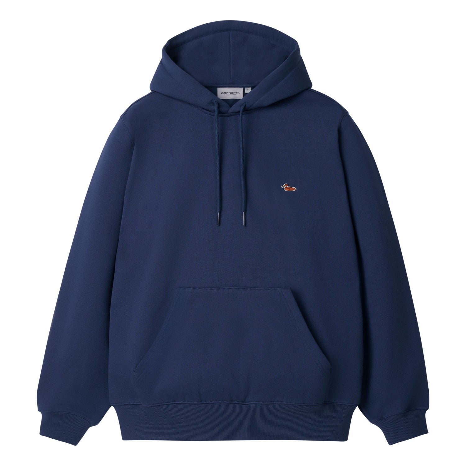 HOODED DUCK PATCH SWEATSHIRT - Blue