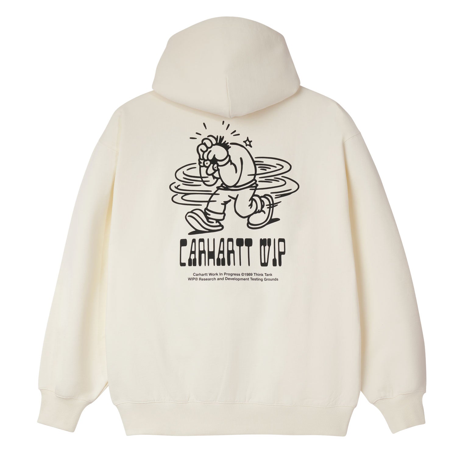 HOODED THINK TANK JACKET - Cannoli Cream