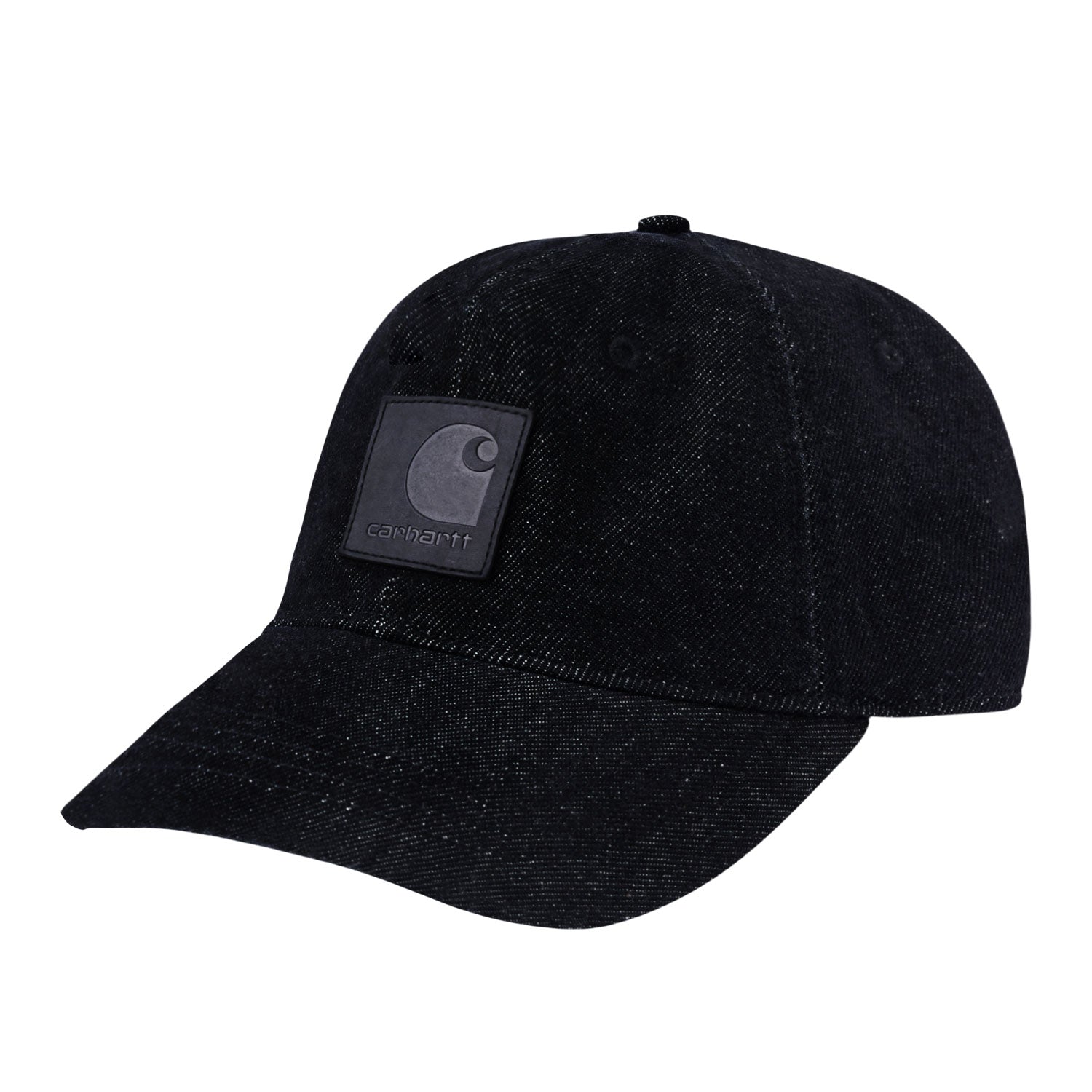 RIDER 6-PANEL CAP - Black (stone washed)