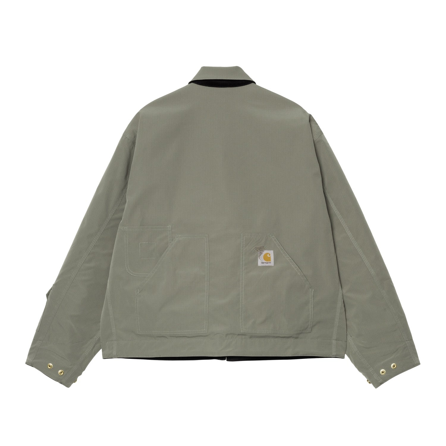 INVINCIBLE REVERSIBLE DETROIT JACKET MAX - Black / Sage