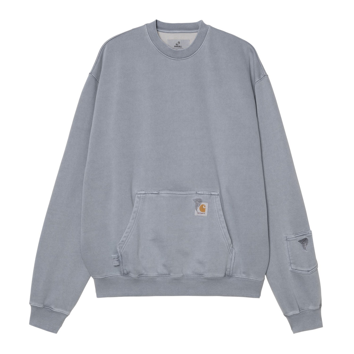 INVINCIBLE PIGMENT DYED SWEATSHIRT - Mirror pigment (garment dyed)