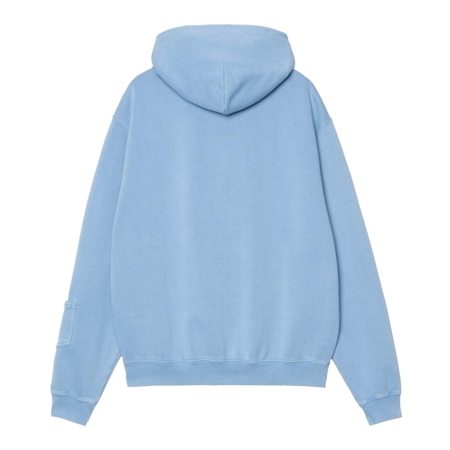 INVINCIBLE HOODED PIGMENT DYED SWEAT - Piscine pigment (garment dyed)