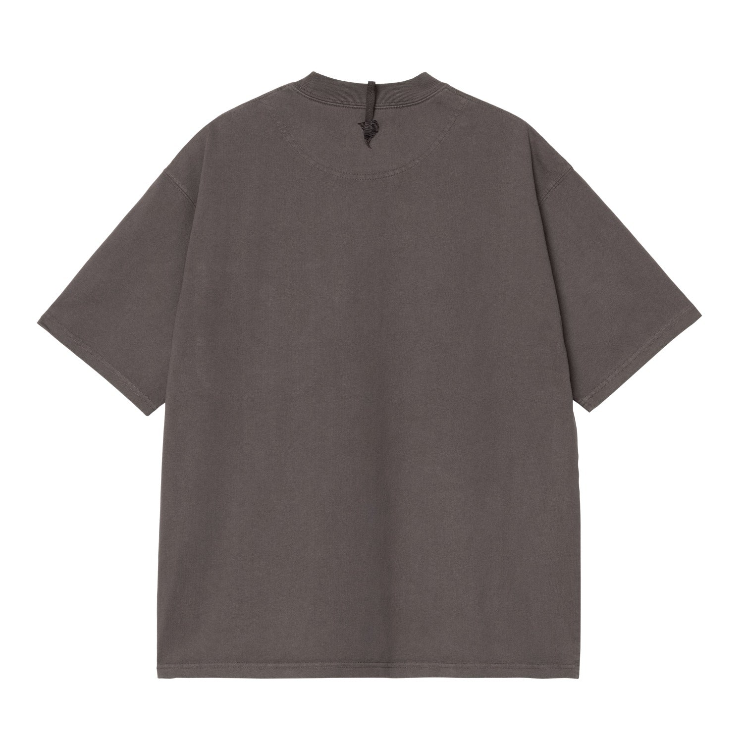 INVINCIBLE S/S PIGMENT DYED T-SHIRT - Soot pigment (garment dyed)