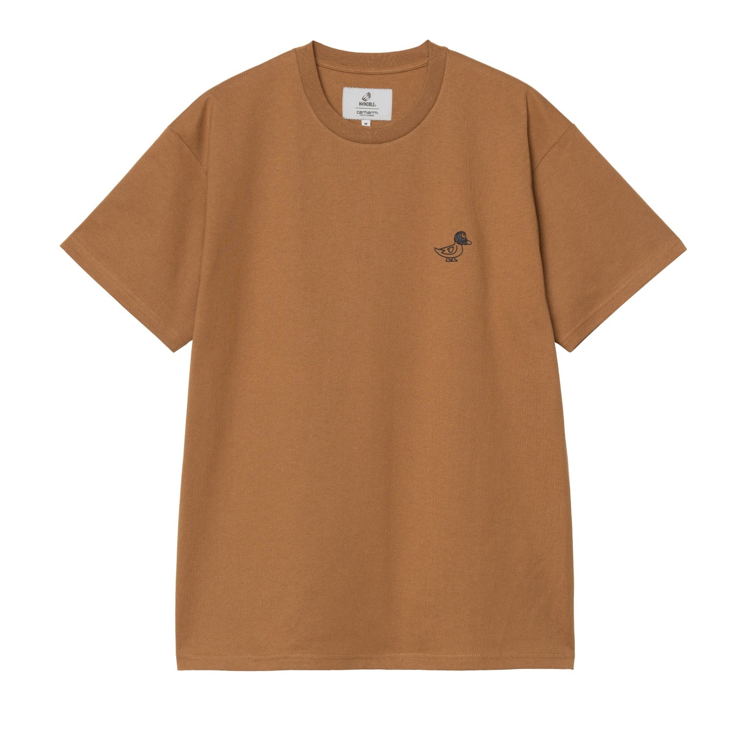 INVINCIBLE S/S MADISON DUCK T-SHIRT - Hamilton Brown / Black