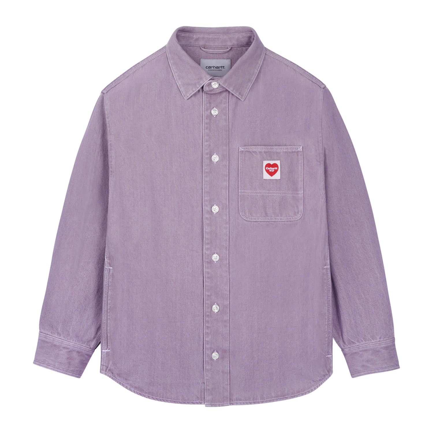 L/S NASH SHIRT  - Sea Fog (enzyme bleach washed)