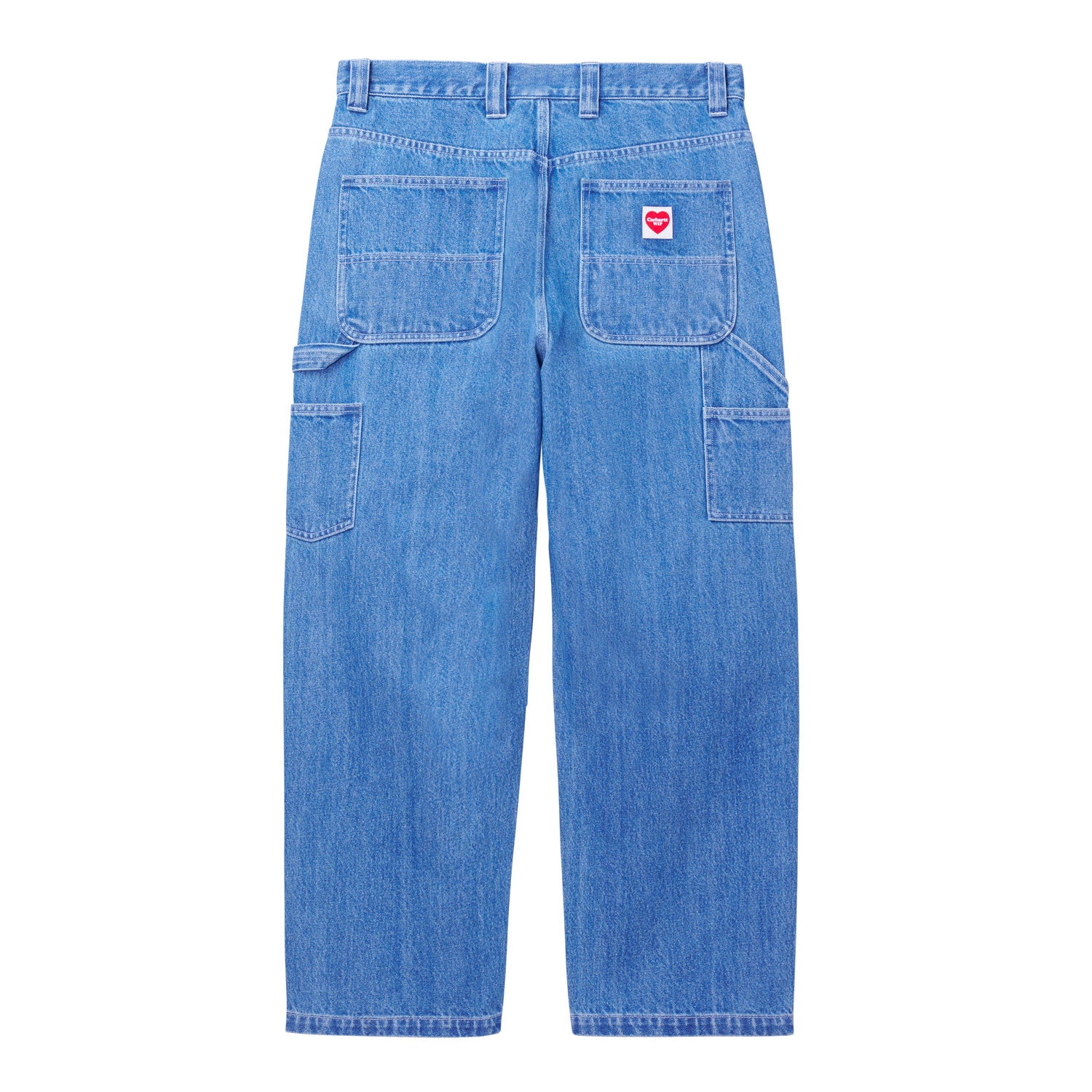 Ethan Double Knee Pant - Blue stone washed