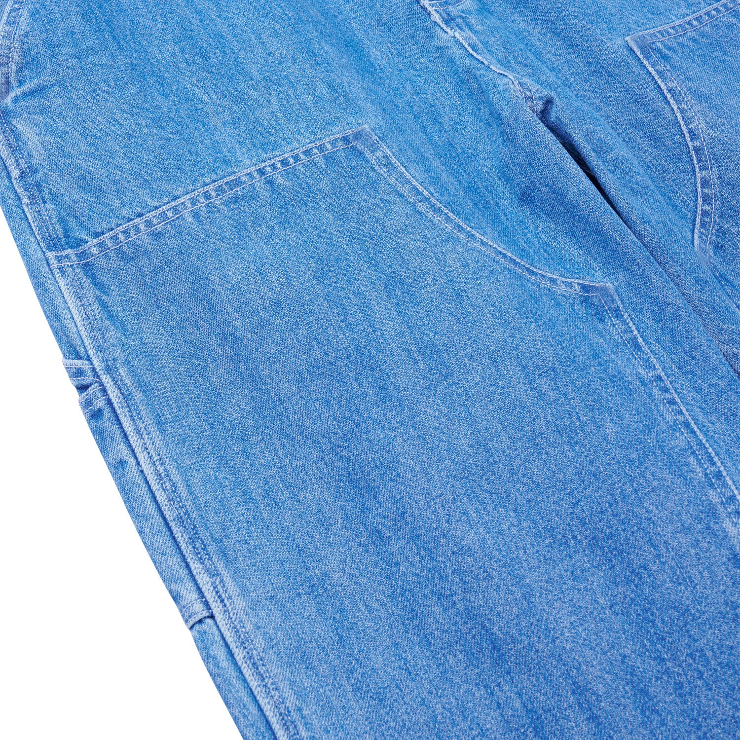 Ethan Double Knee Pant - Blue stone washed