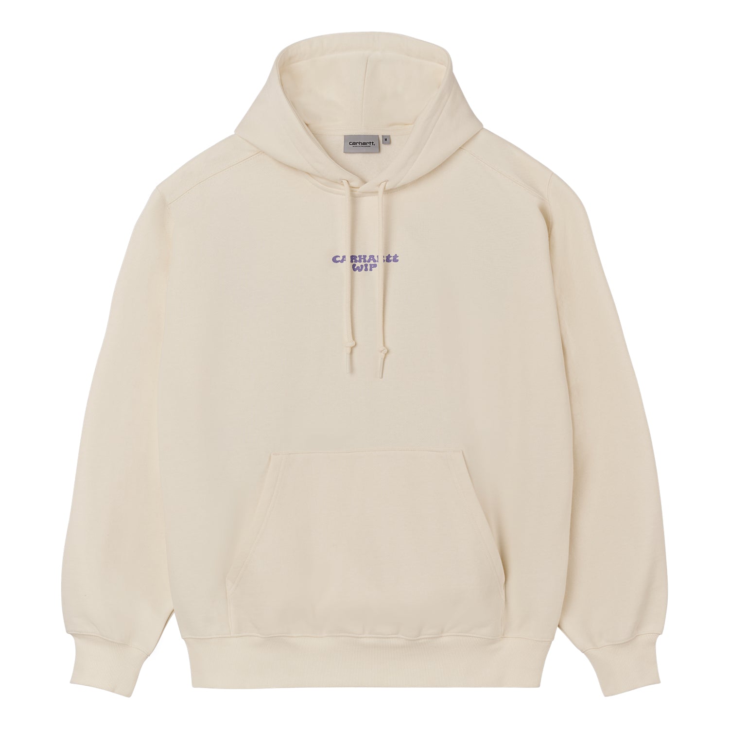 HOODED HELIX SWEAT - Whisper White