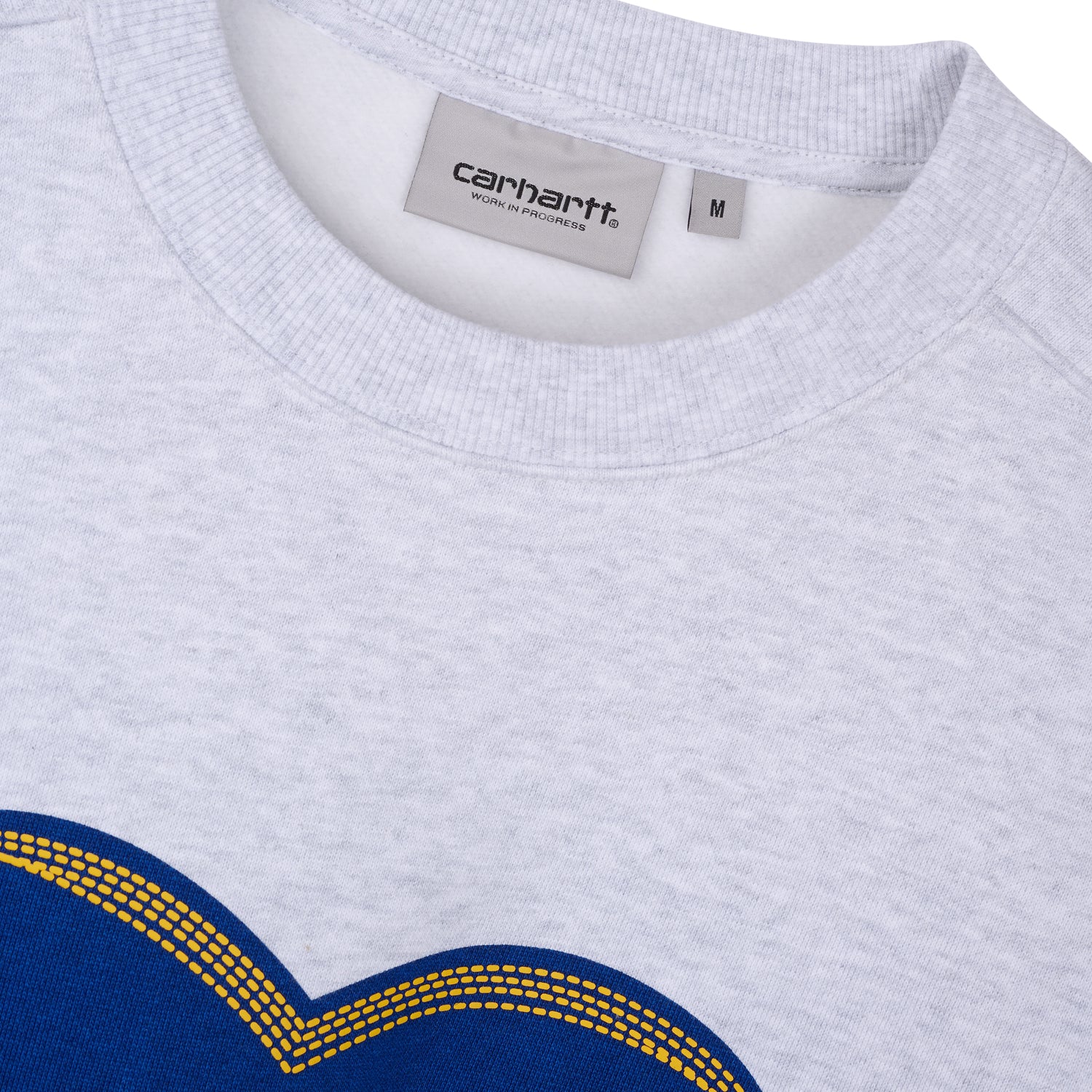 KINDNESS HEART SWEAT - Ash Heather