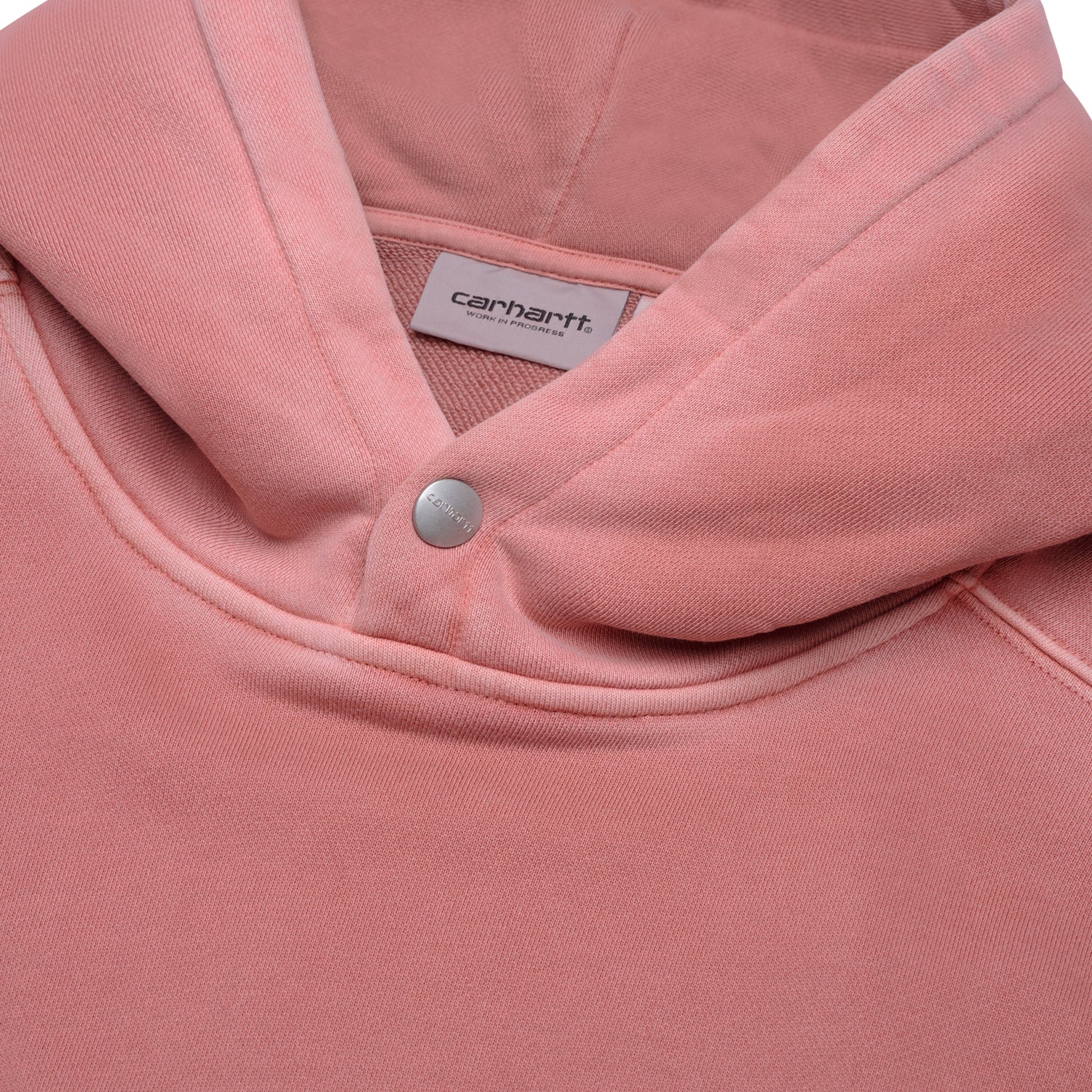 HOODED ORSON SWEAT - Ash Pink (pigment)