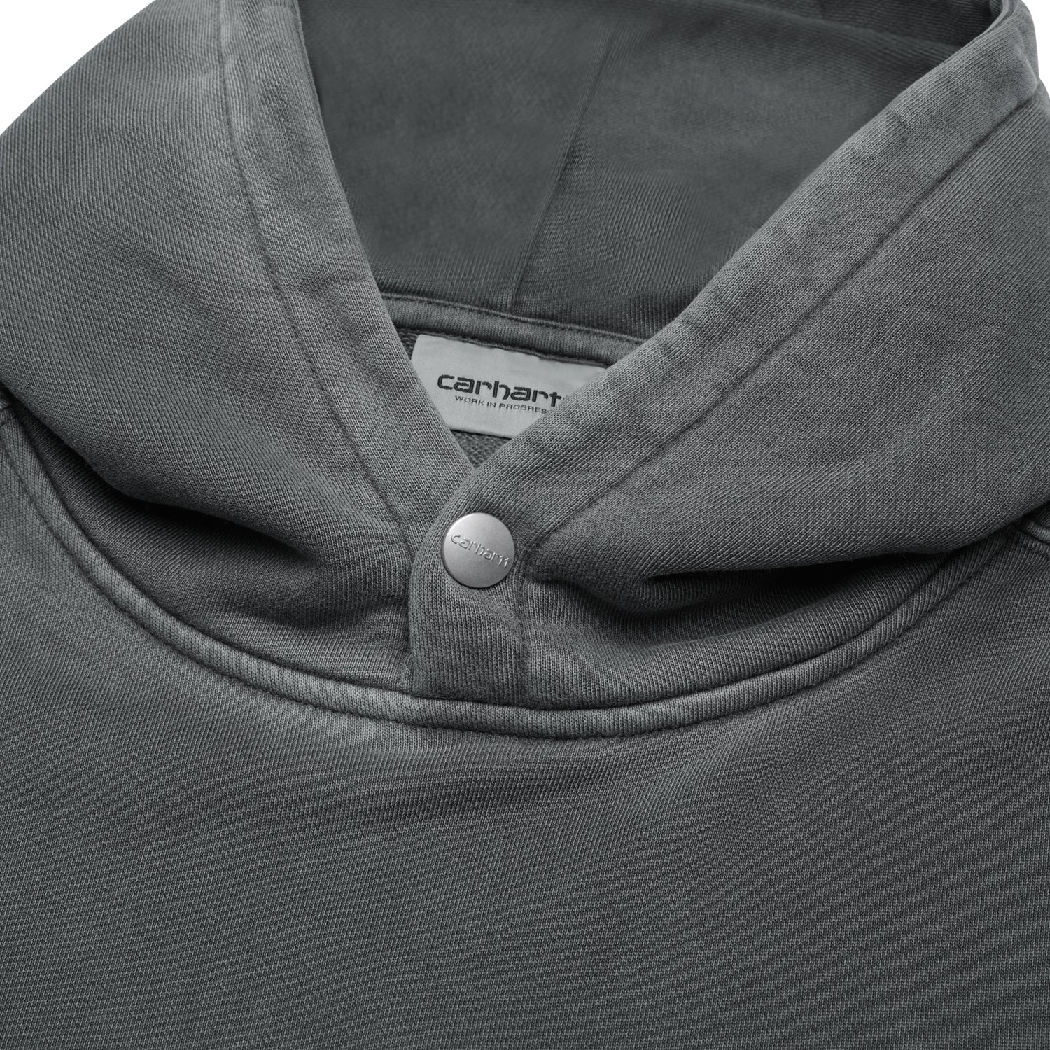 HOODED ORSON SWEAT - Charcoal Grey (pigment)