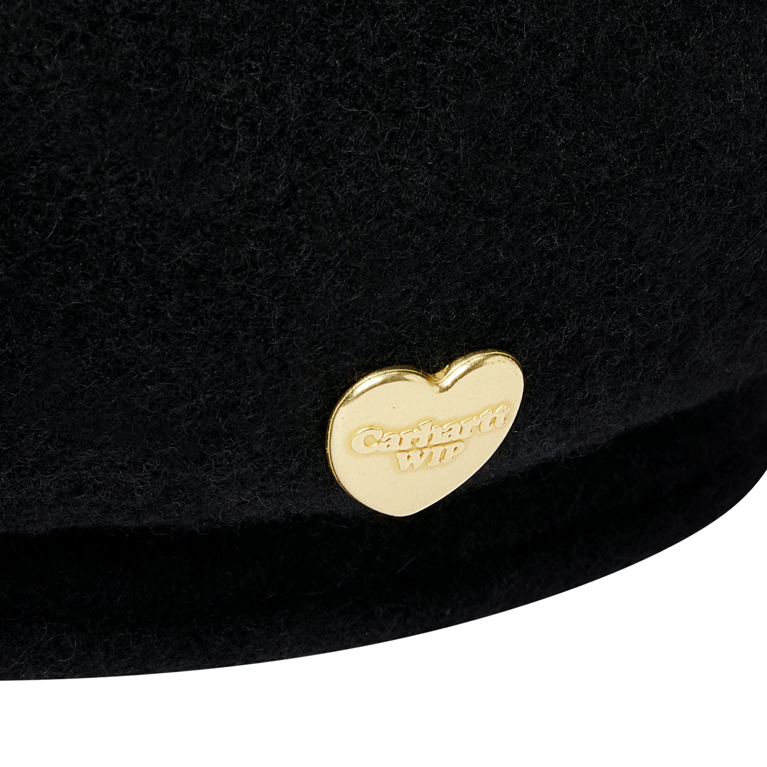 HEART BERET - Black