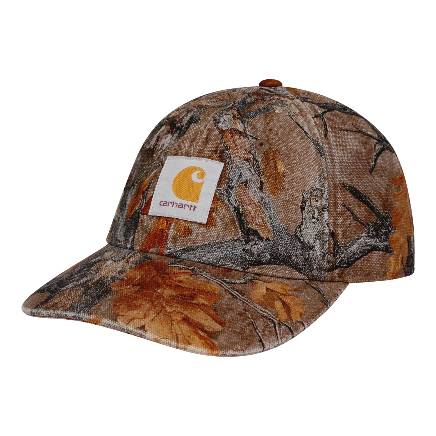 CANVAS 6-PANEL CAP - Tree Camo (stone washed)