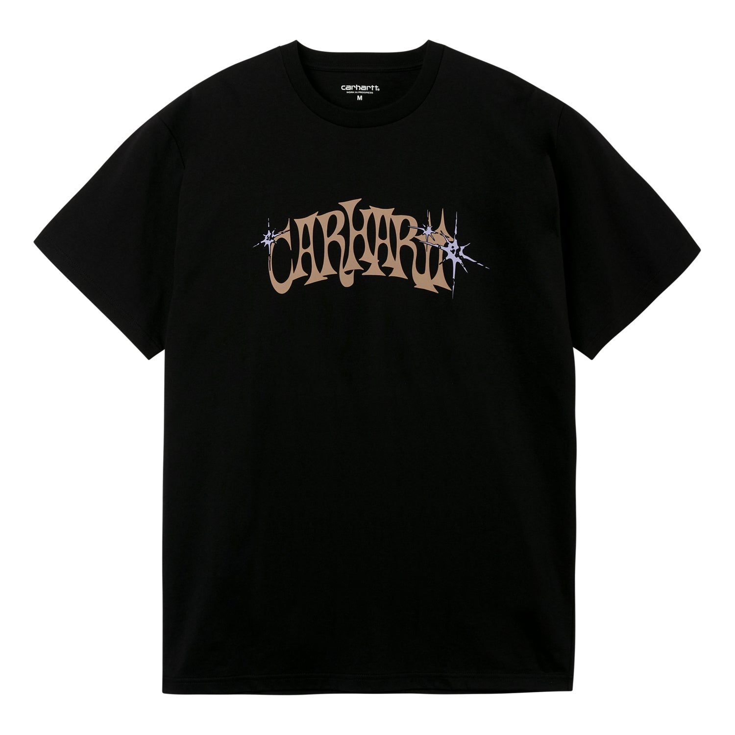 S/S BEDAZZLE T-SHIRT  - Black