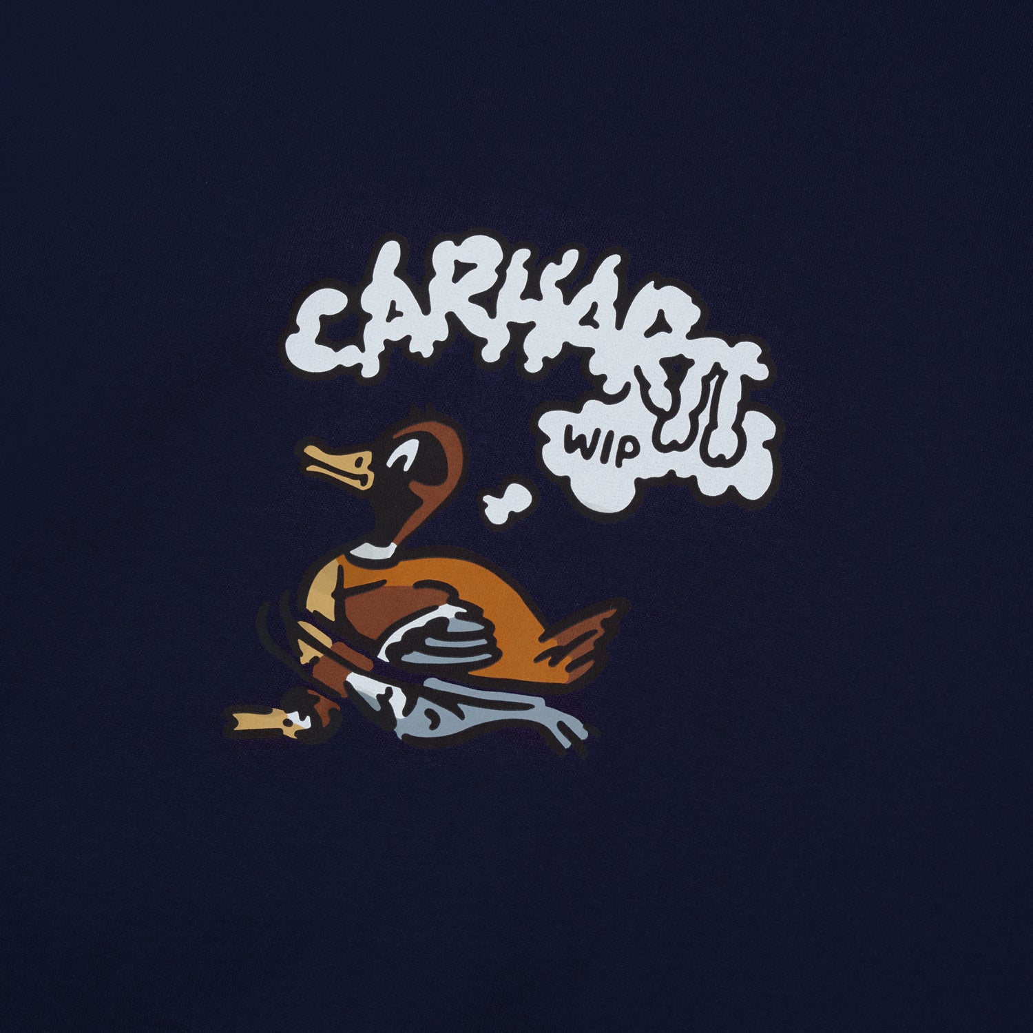 S/S SWIMMING DUCK T-SHIRT - Air Force Blue