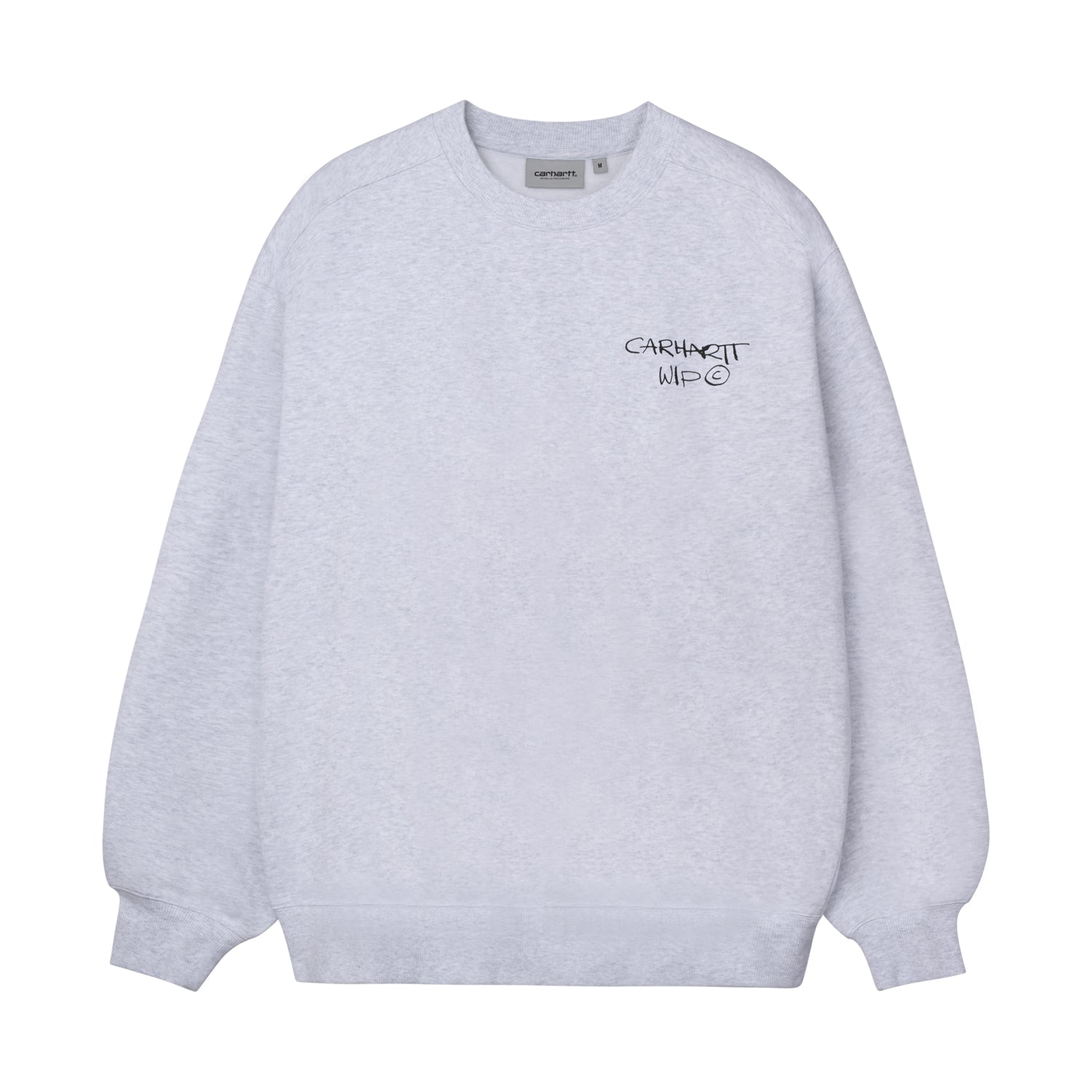 CRUSH HEART SWEAT  - Ash Heather