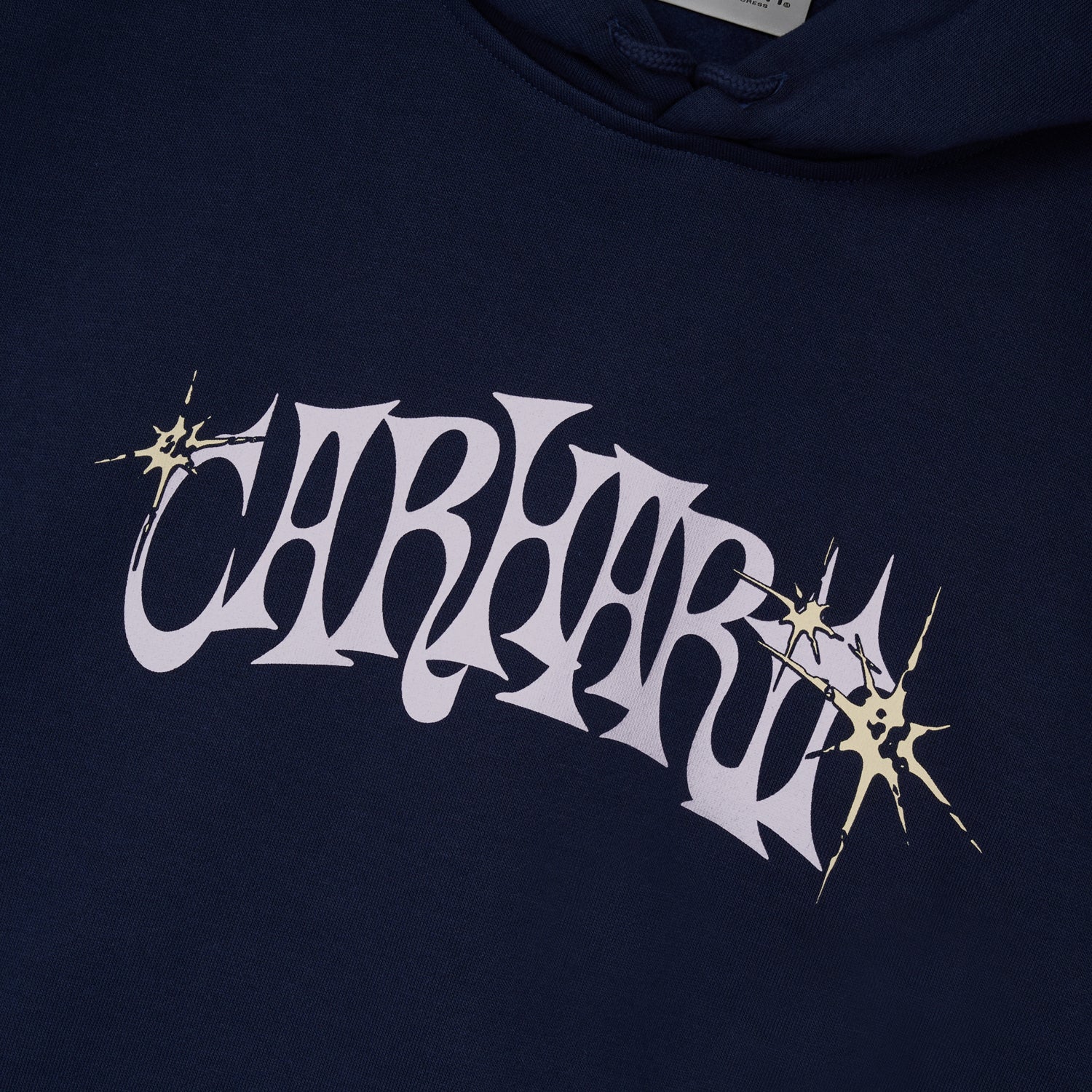 HOODED BEDAZZLE SWEAT - Air Force Blue
