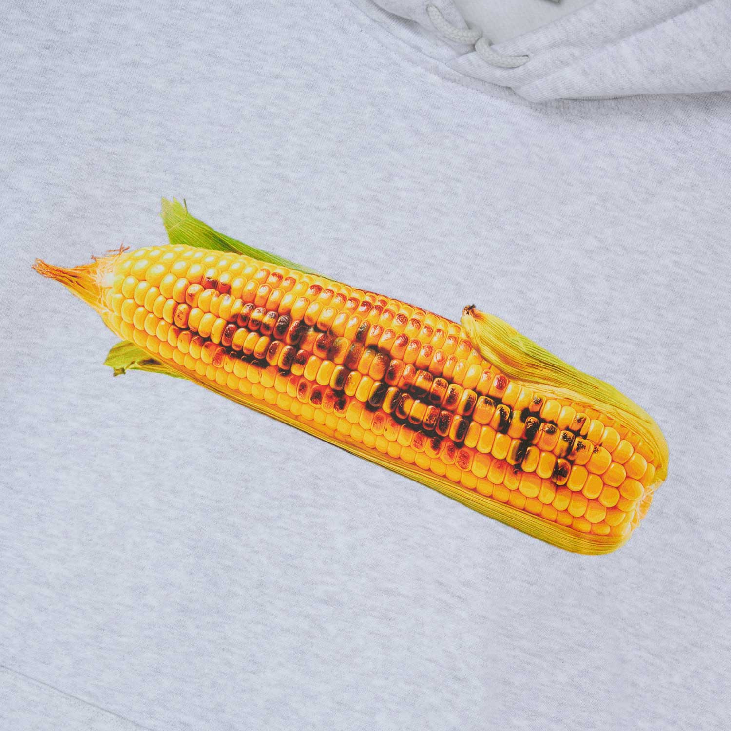 HOODED HOT COB SWEAT  - Ash Heather 2