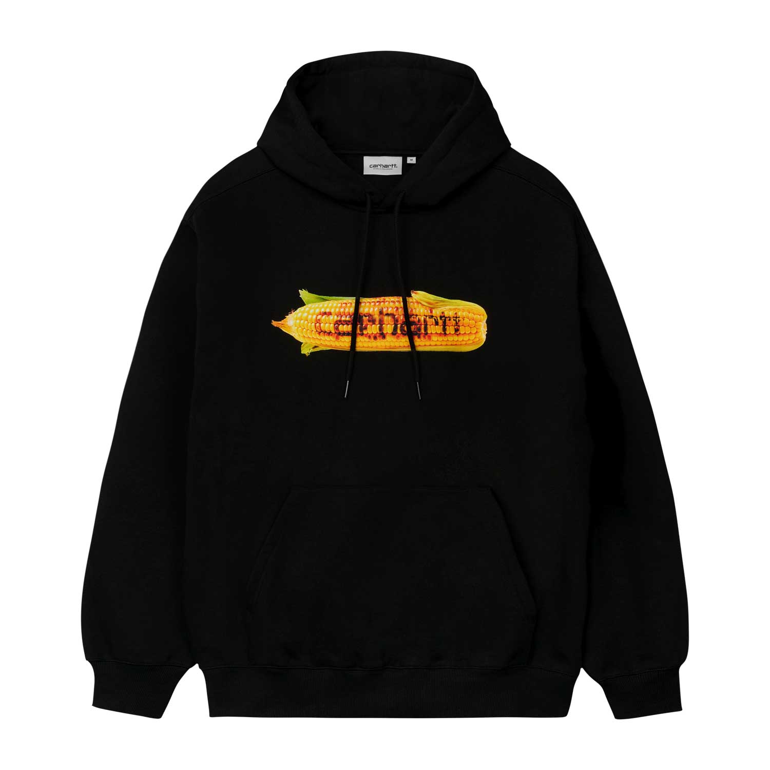 HOODED HOT COB SWEAT  - Black