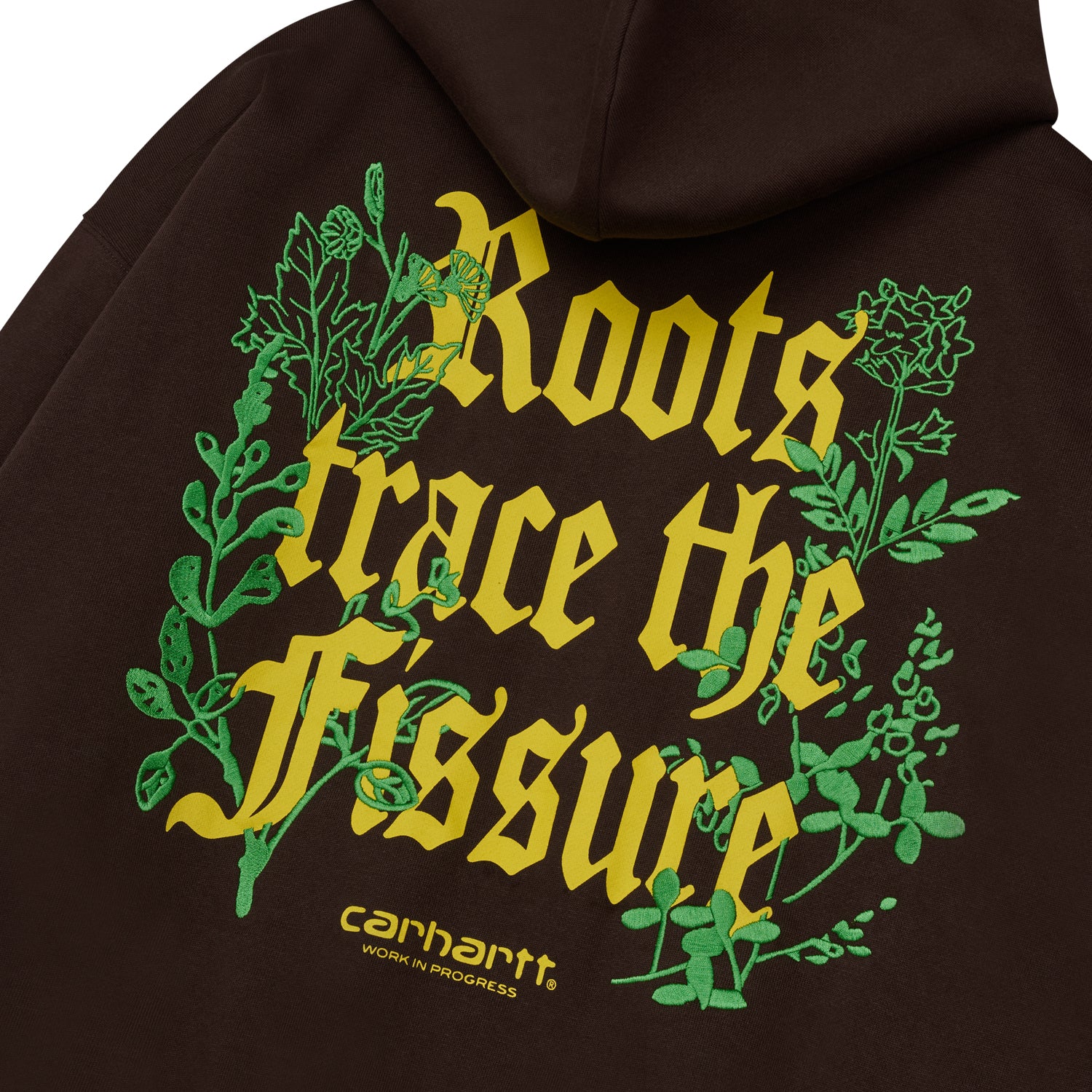 HOODED STRAY GROWTH JACKET - Tobacco