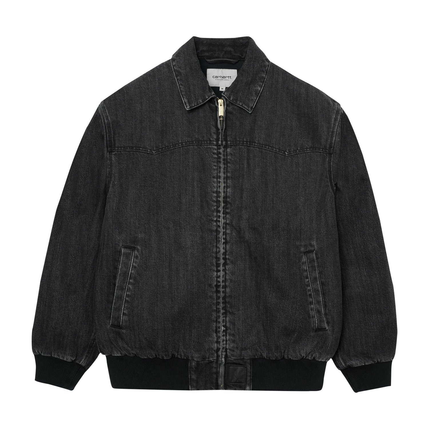 Og Santa Fe Jacket - Black enzyme bleach washed