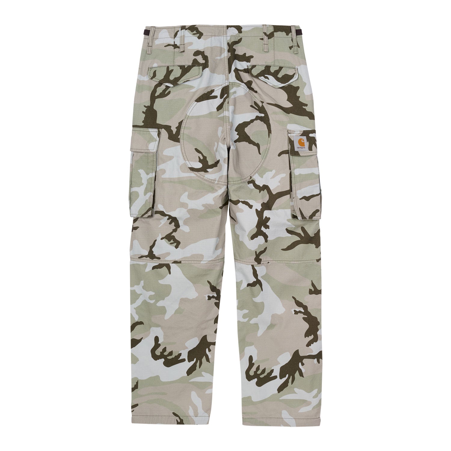 Field Cargo Pant - Camo OCP garment washed