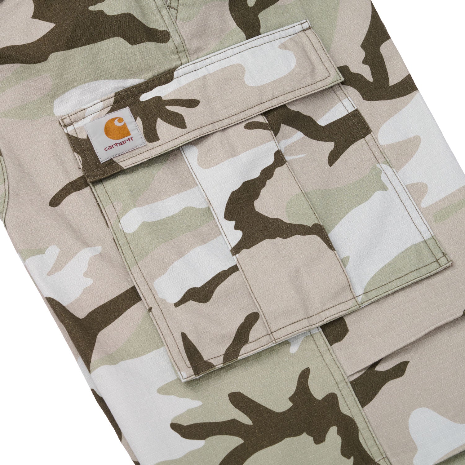Field Cargo Pant - Camo OCP garment washed