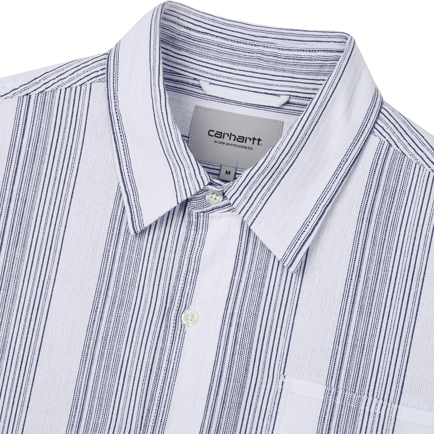 S/S Ridge Shirt - White / Blue