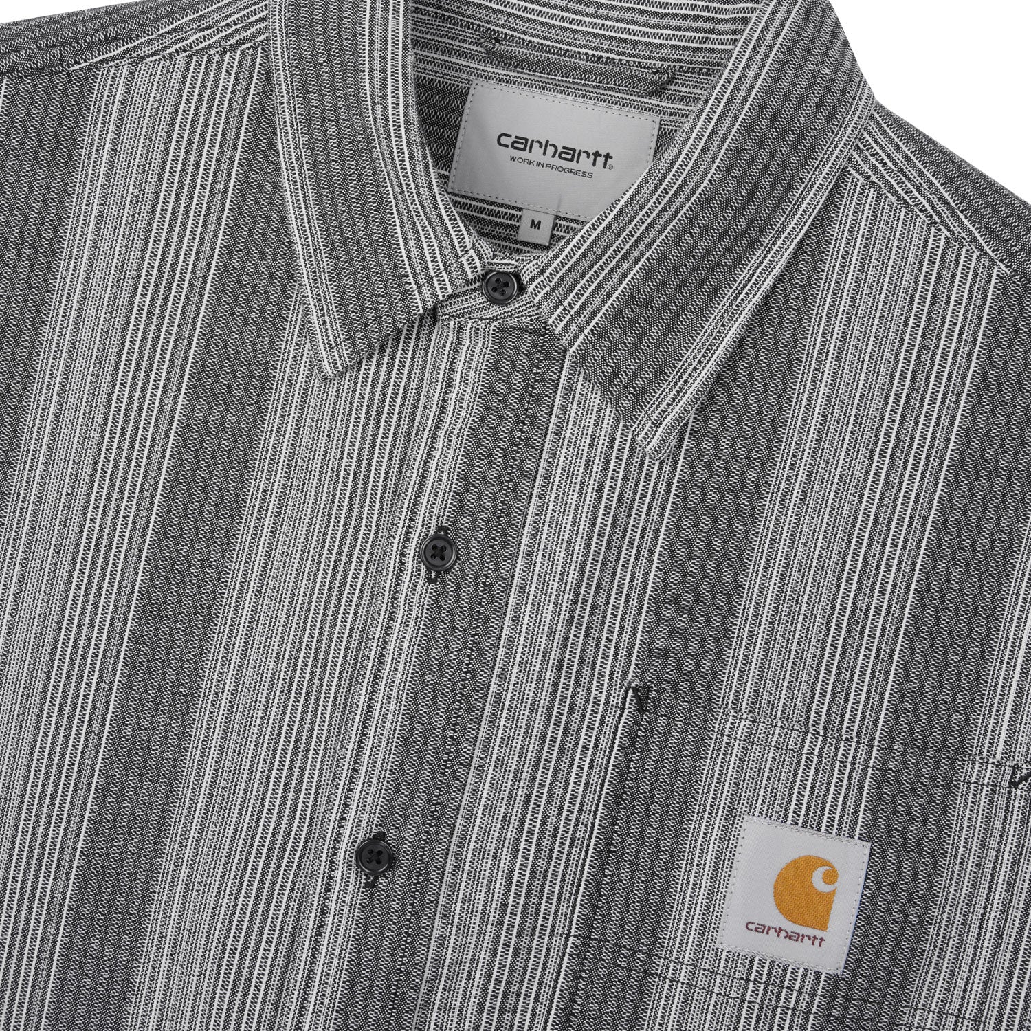 S/S Ridge Shirt - Black / White