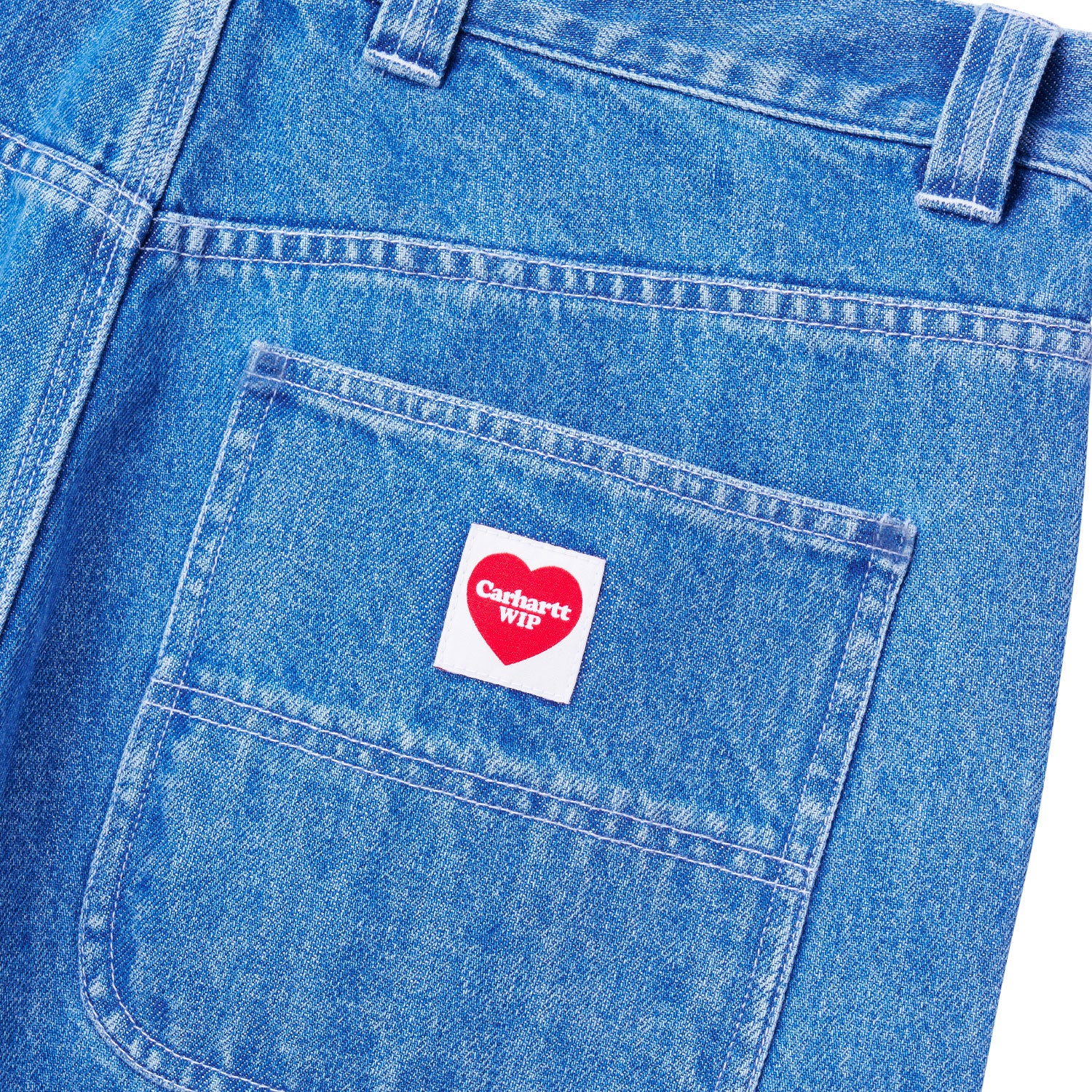 Ethan Long Short - Blue stone washed 3