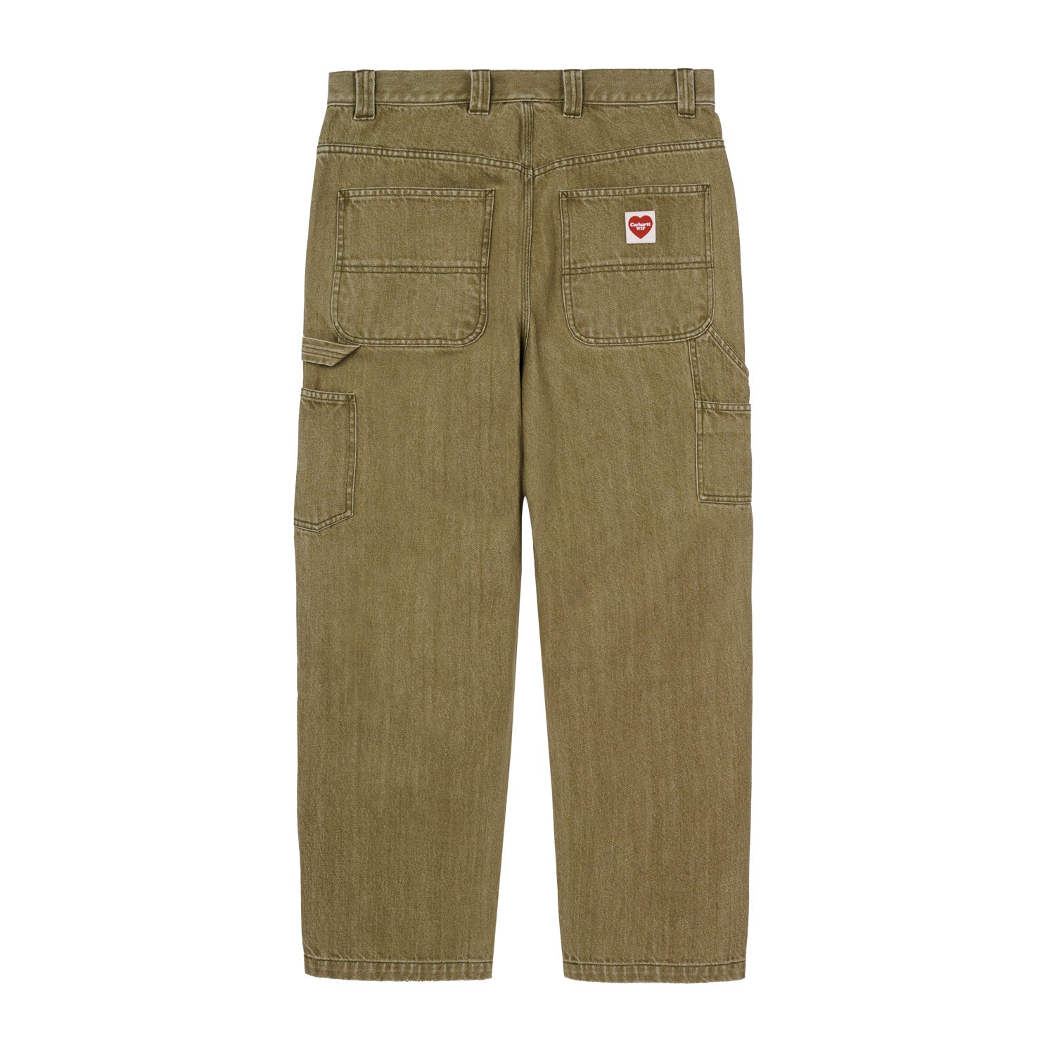 Ethan Double Knee Pant - Leaf enzyme bleach washed