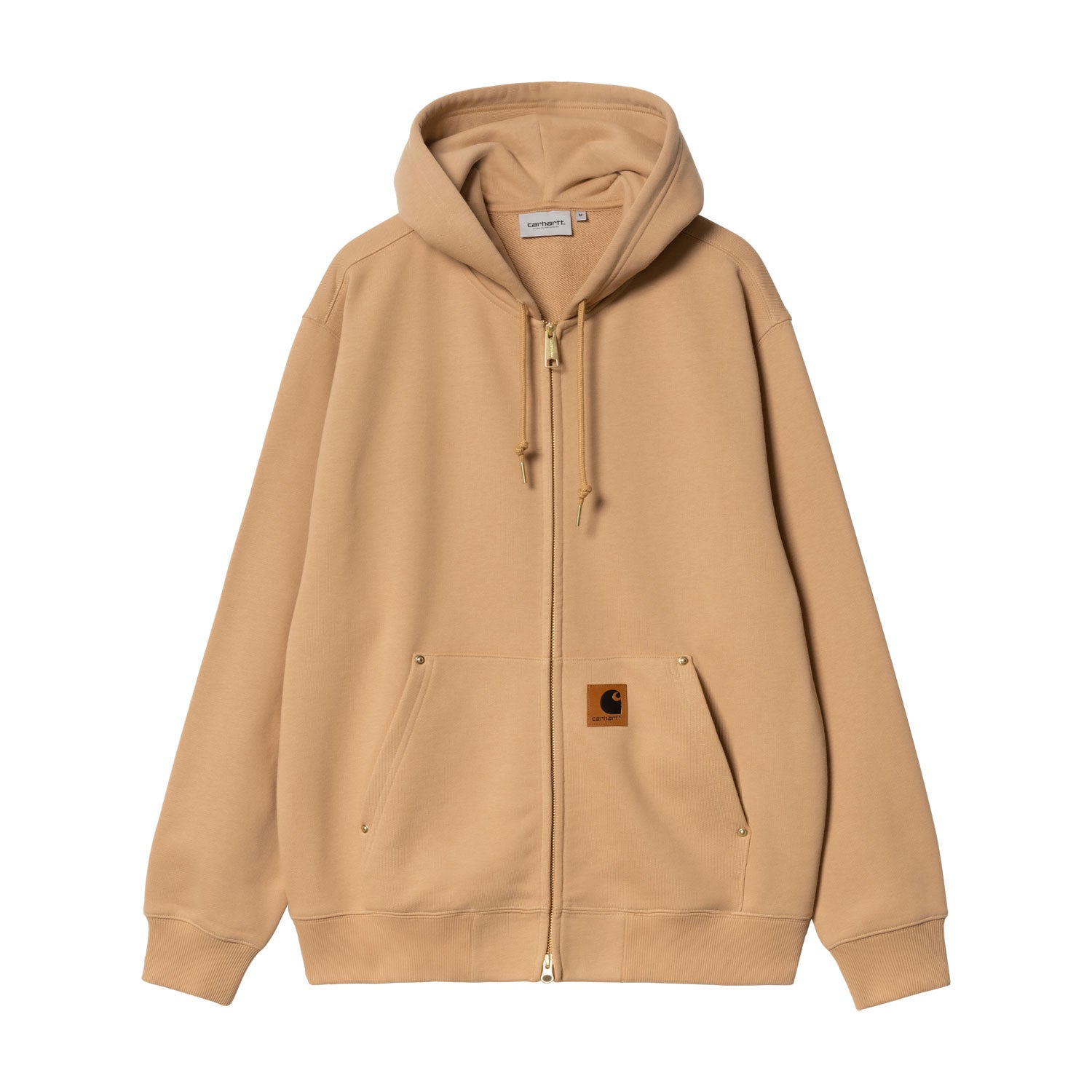 Hooded Eldon Sweat Jacket - Dusty H Brown
