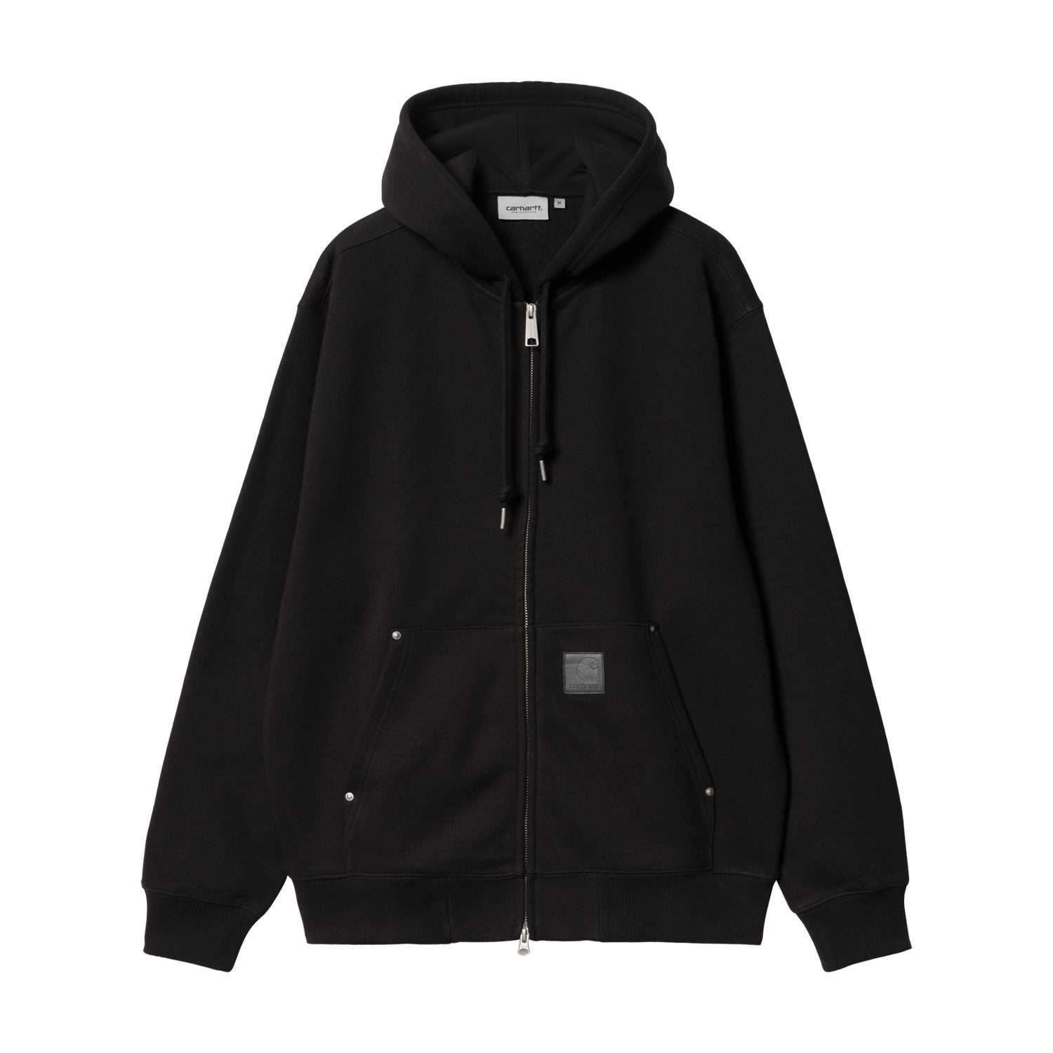 Hooded Eldon Sweat Jacket - Black 1