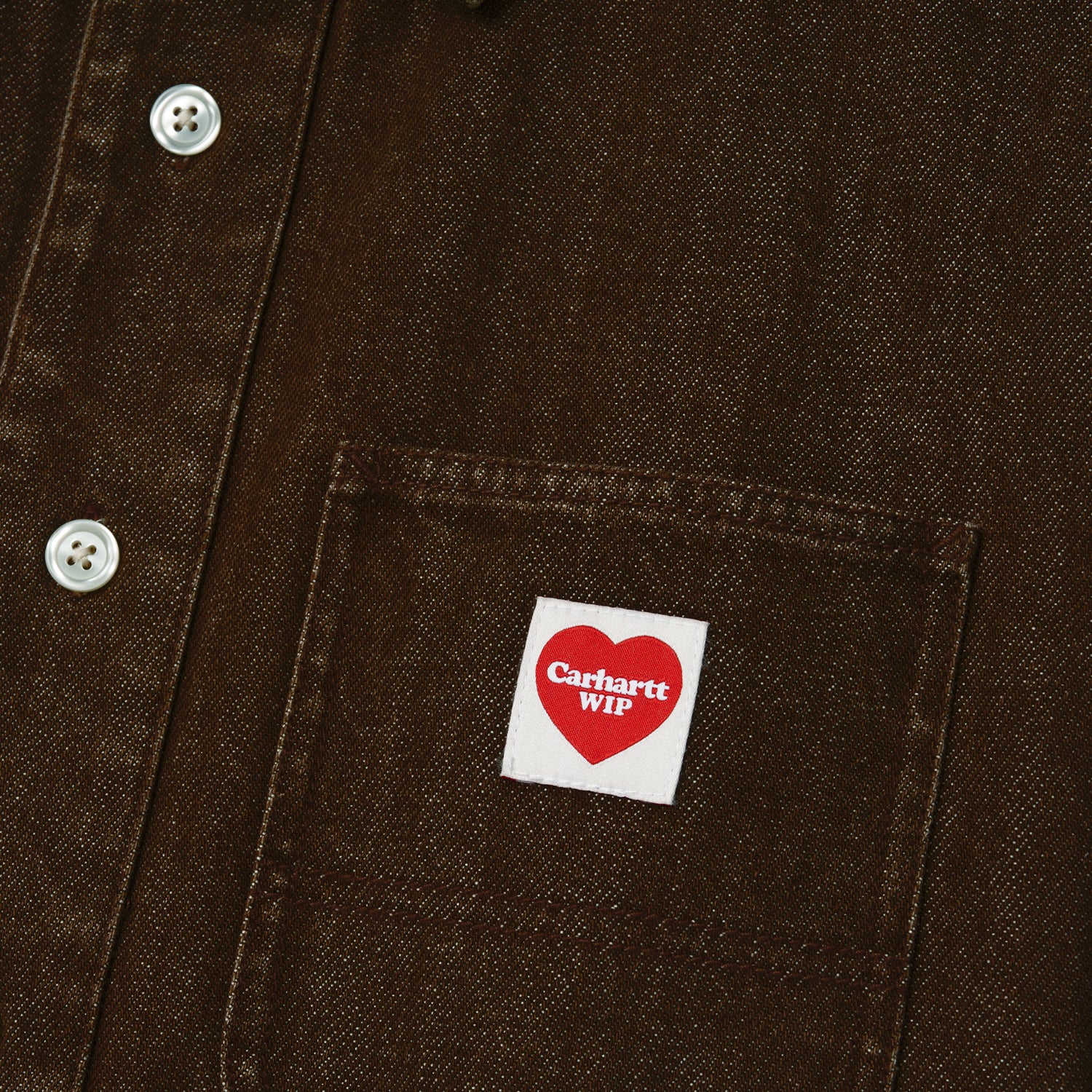 L/S Ethan Shirt - Hot Fudge enzyme stone washed 3