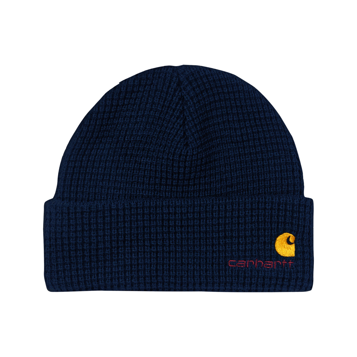 American Script Beanie - Medieval Blue