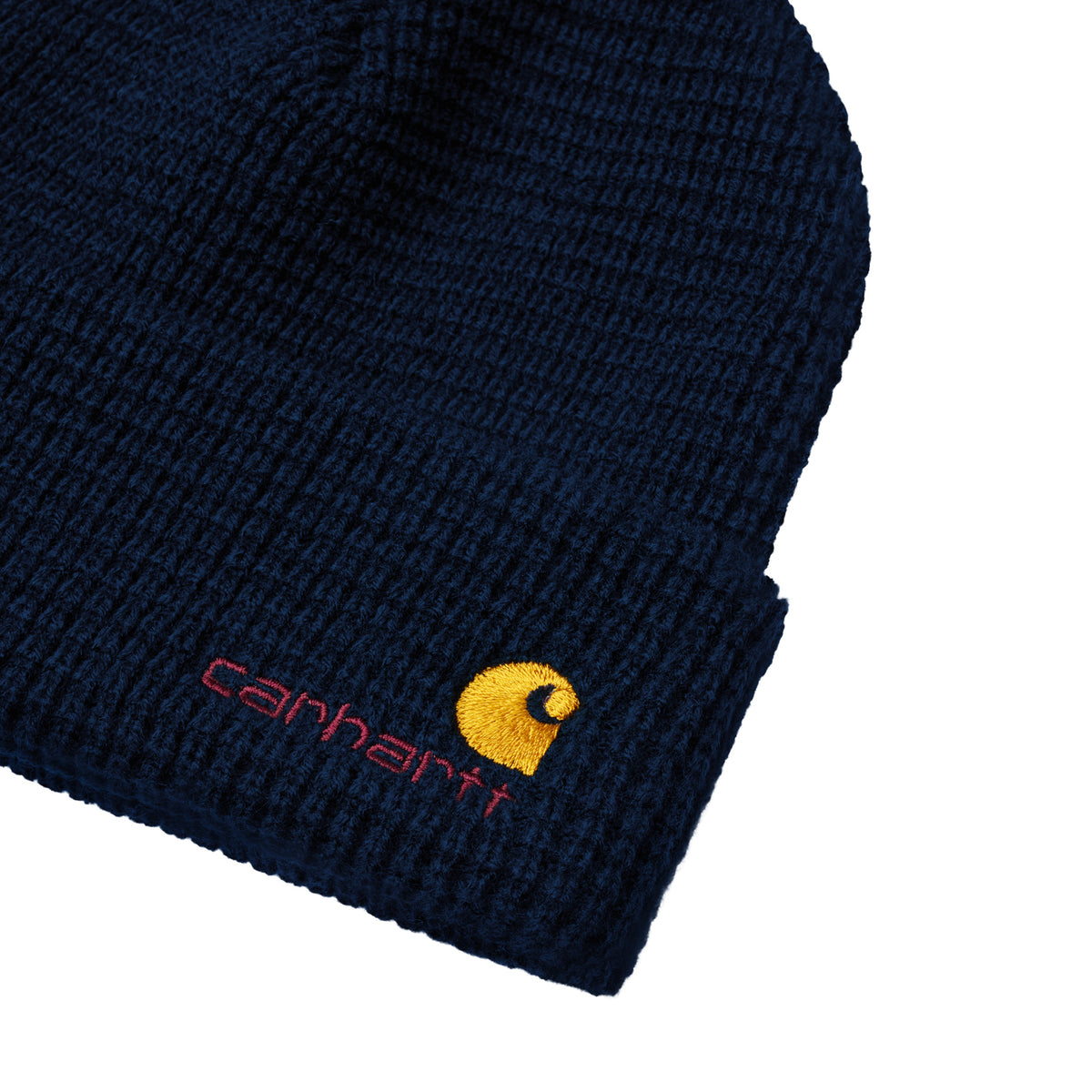 American Script Beanie - Medieval Blue