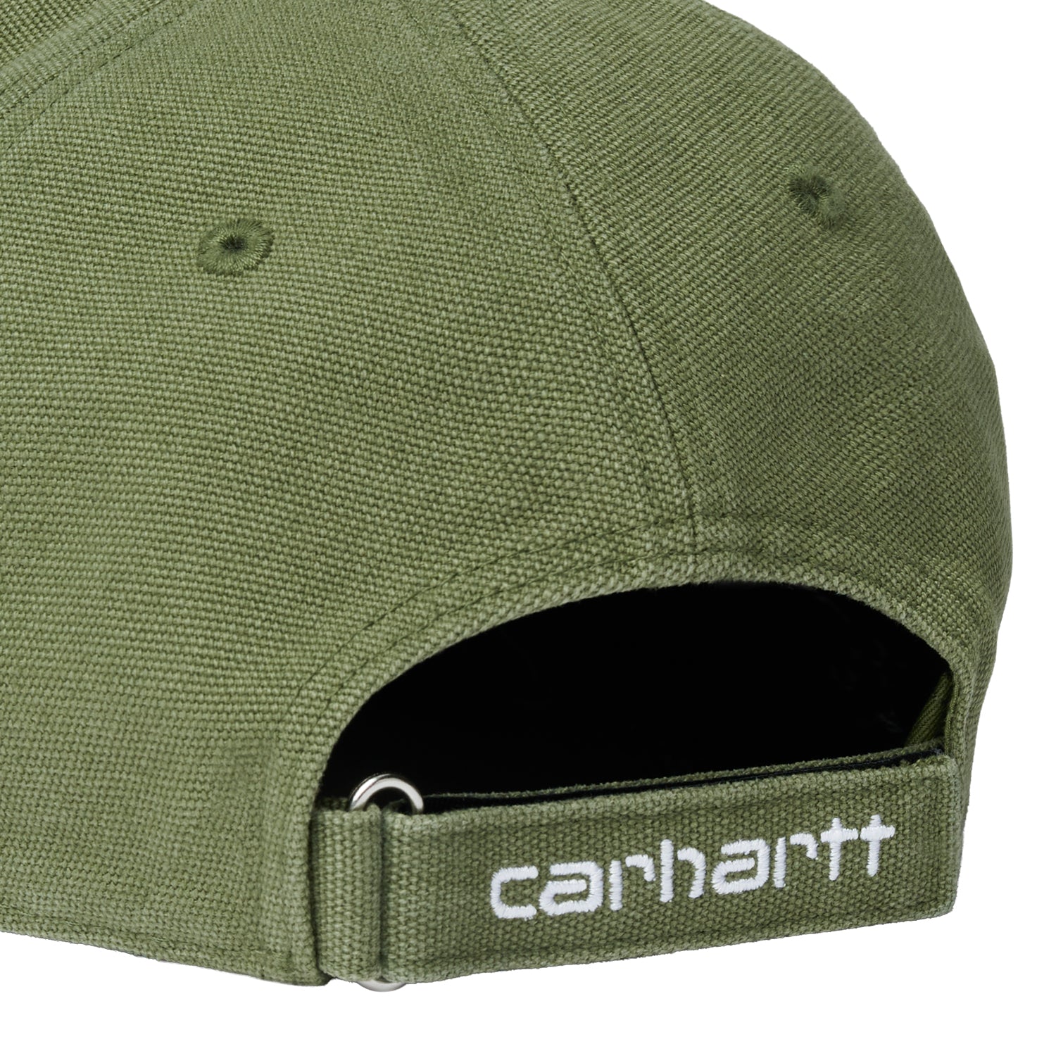 Nathan 6-Panel Cap - Olivine stone washed 3