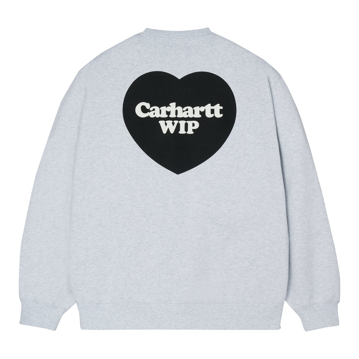 WIP Heart Sweatshirt - Ash Heather 2