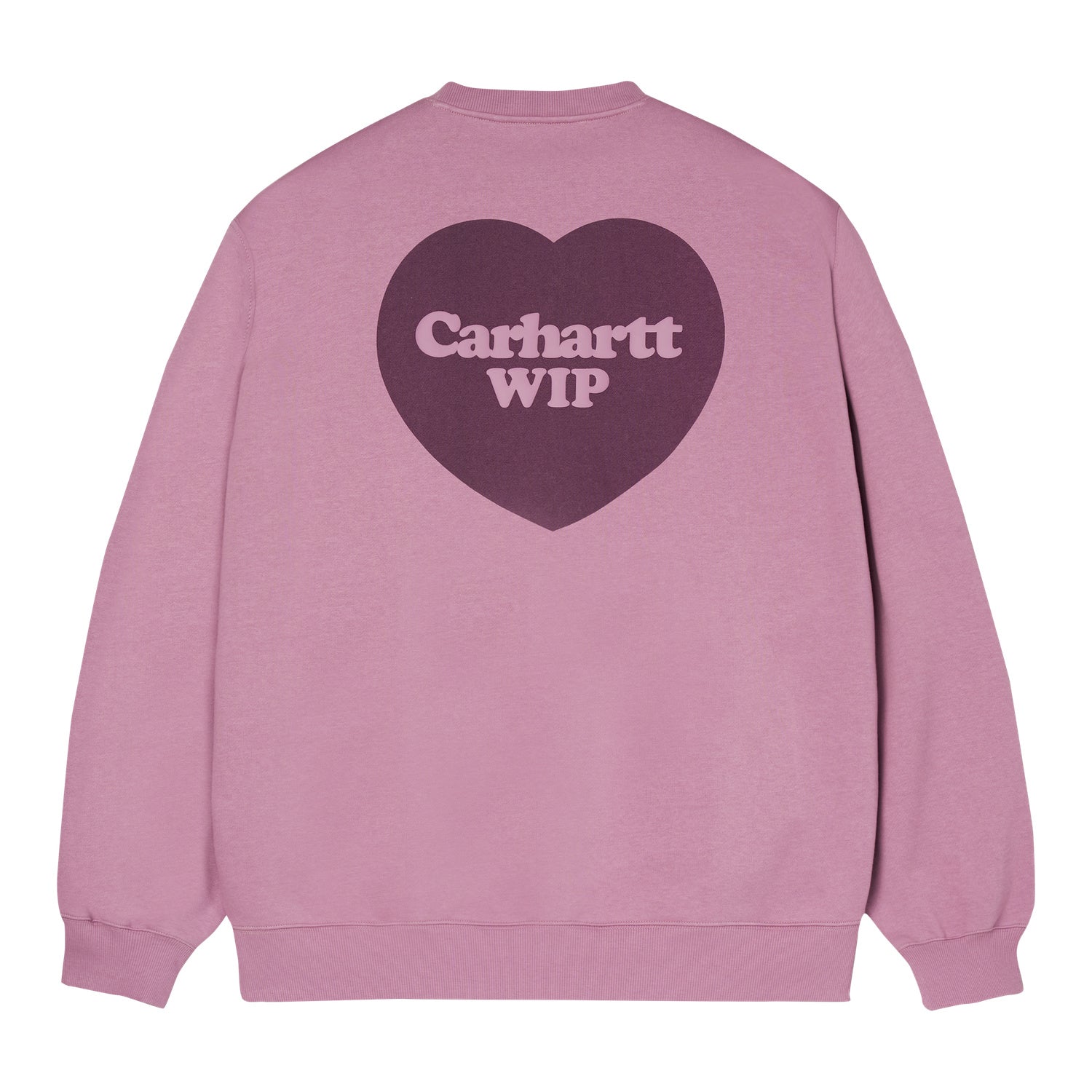 WIP Heart Sweatshirt - Very Grape 2