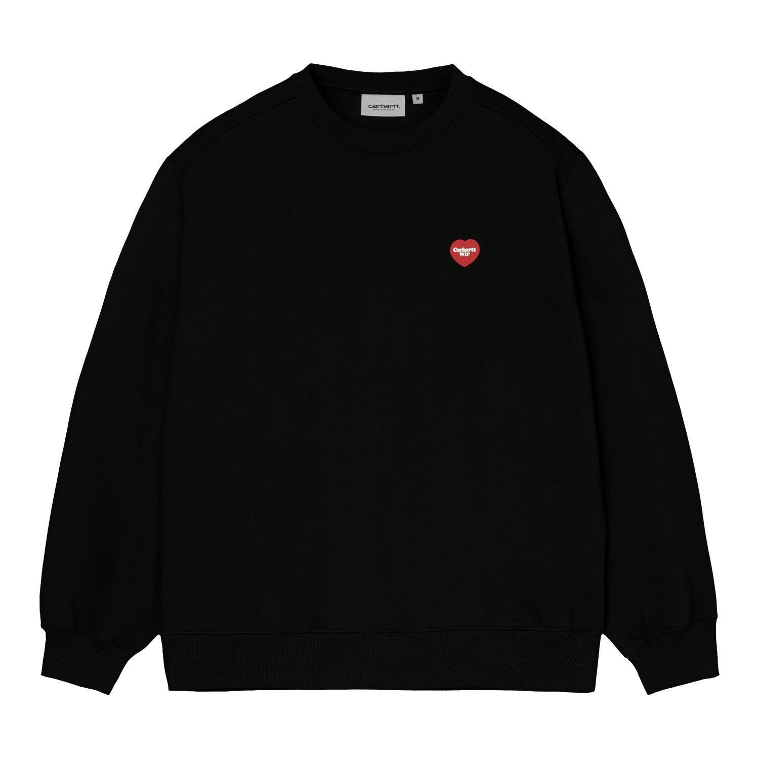 WIP Heart Sweatshirt - Black 1