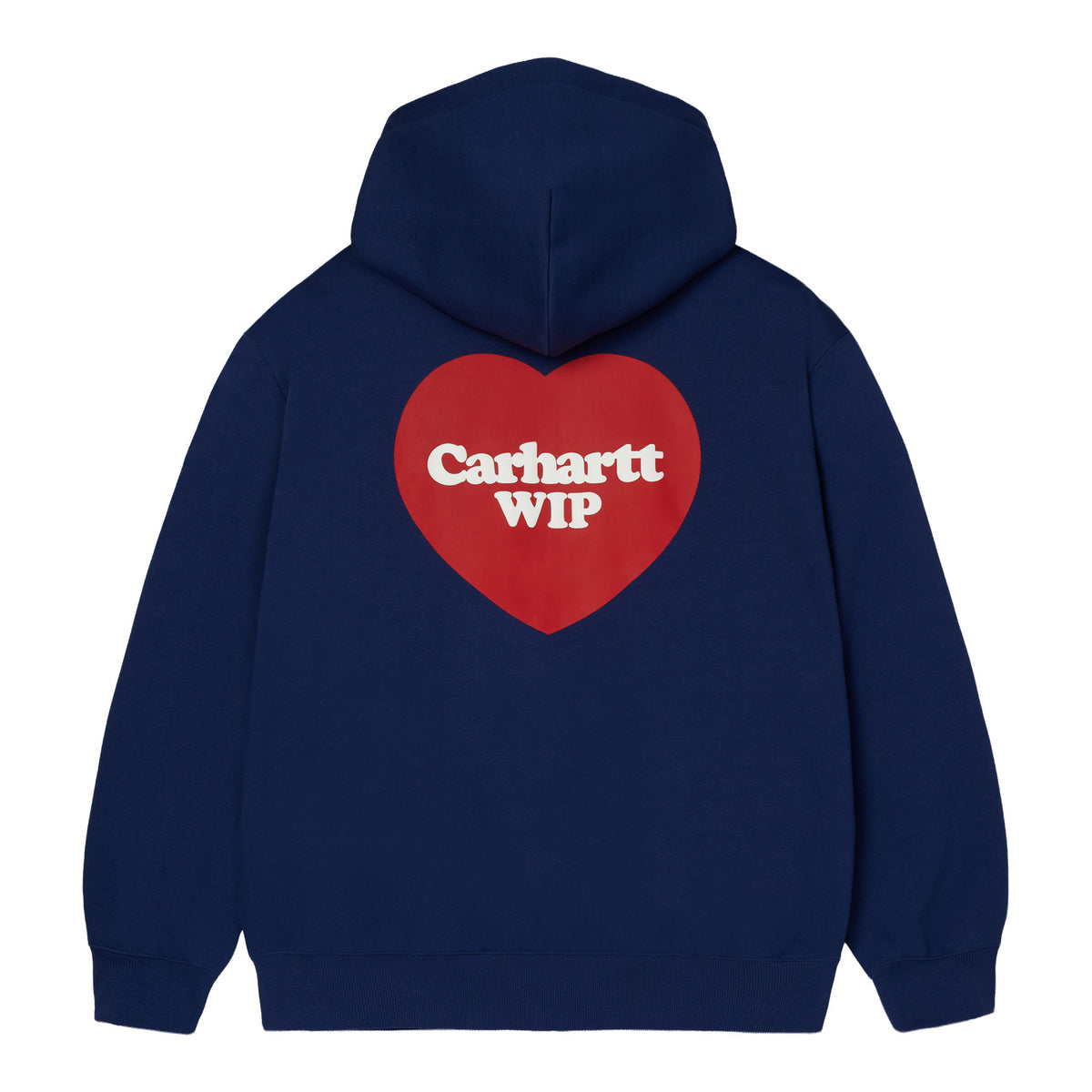 Hooded WIP Heart Jacket - Medieval Blue